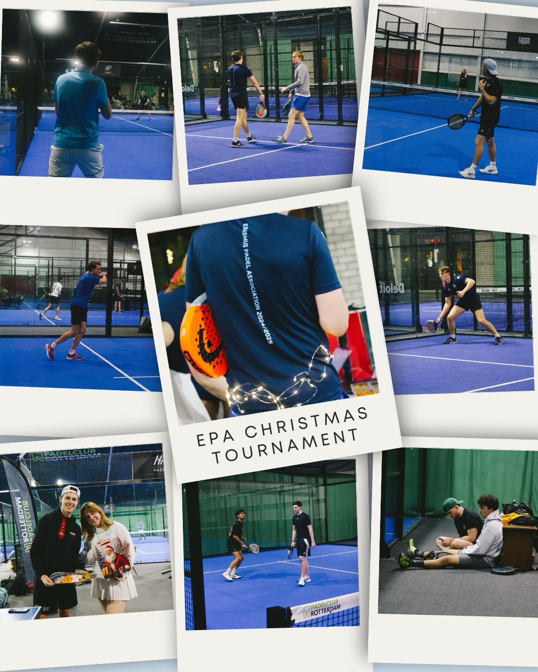 Last tournament of 2025. We congratulate the winners! And who knows, maybe a padel racket as a Christmas present would help? ๐ Who needs training lessons?
Merry Christmas from EPA
.
.
.
#padel #christmas #erasmuspadel