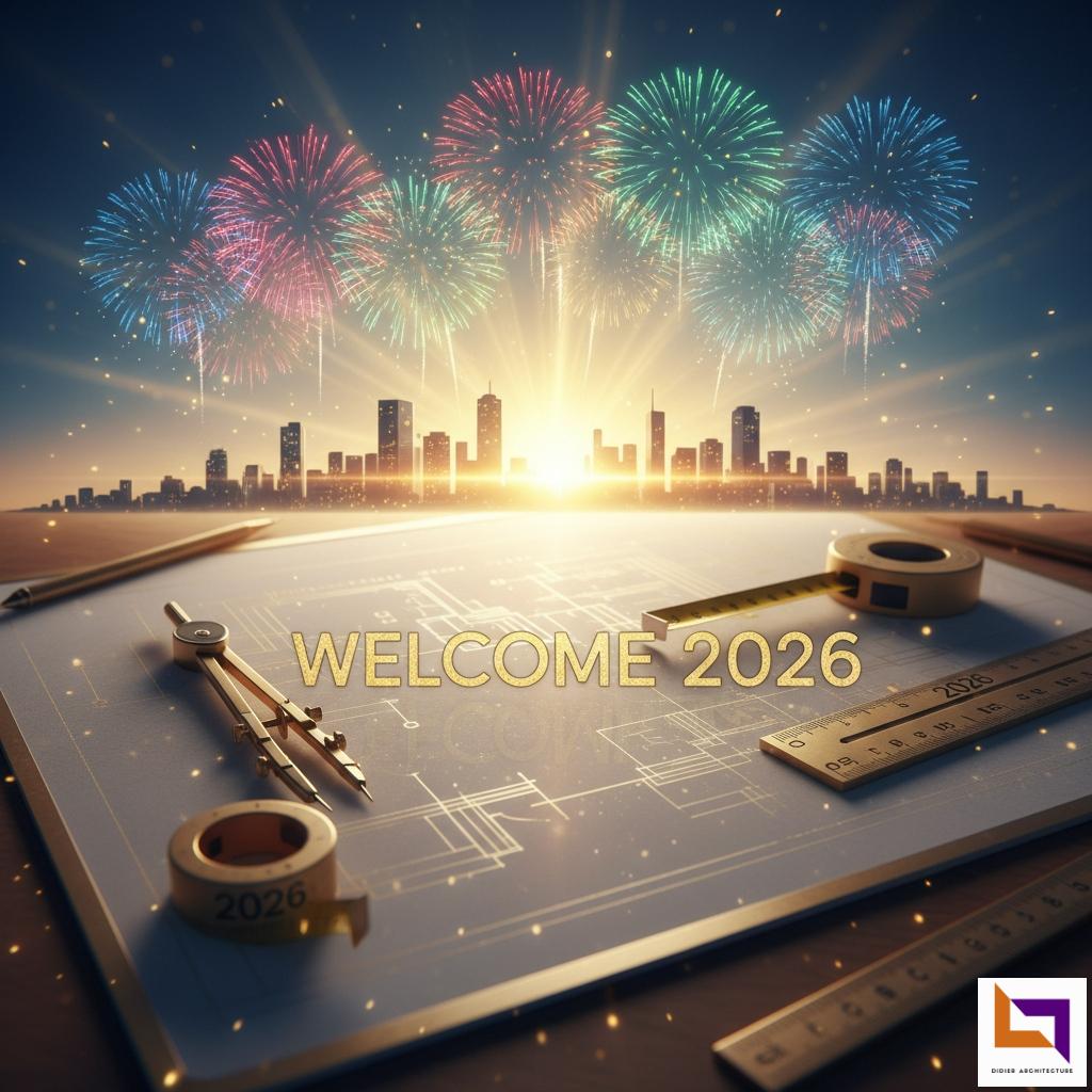 Here is to the blank canvas of 2026!
We believe this year isn't just about making plans; it's about crafting spaces, in our lives, our work, and our communities, where big dreams can take root and flourish. Whether you are sketching out a new career path, renovating your daily habits, or constructing deeper relationships, remember that every great project starts with a single, inspired line.
We are so excited to continue this journey of innovation and creativity alongside you. Let's make this year a collaborative masterpiece. #DidierArchitecture #DidierArch
#NewYear2026 #FreshStart #Goals2026 #DesignYourLife