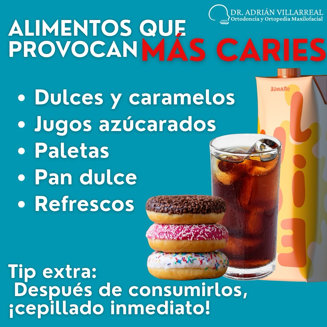 ⚠️ Estos alimentos pueden provocar más caries.
La solución es simple: cepillado inmediato y buena higiene diaria. 🪥✨
.
.
.
.
UANL Ced. Prof. 12948881
UANL Ced Maestria: 14532598
COFEPRIS: 2419032002A00440
.
.
.
#dentistamonterrey
#odontologo
#brackets
#dentistasanpedro
#Ortodoncista