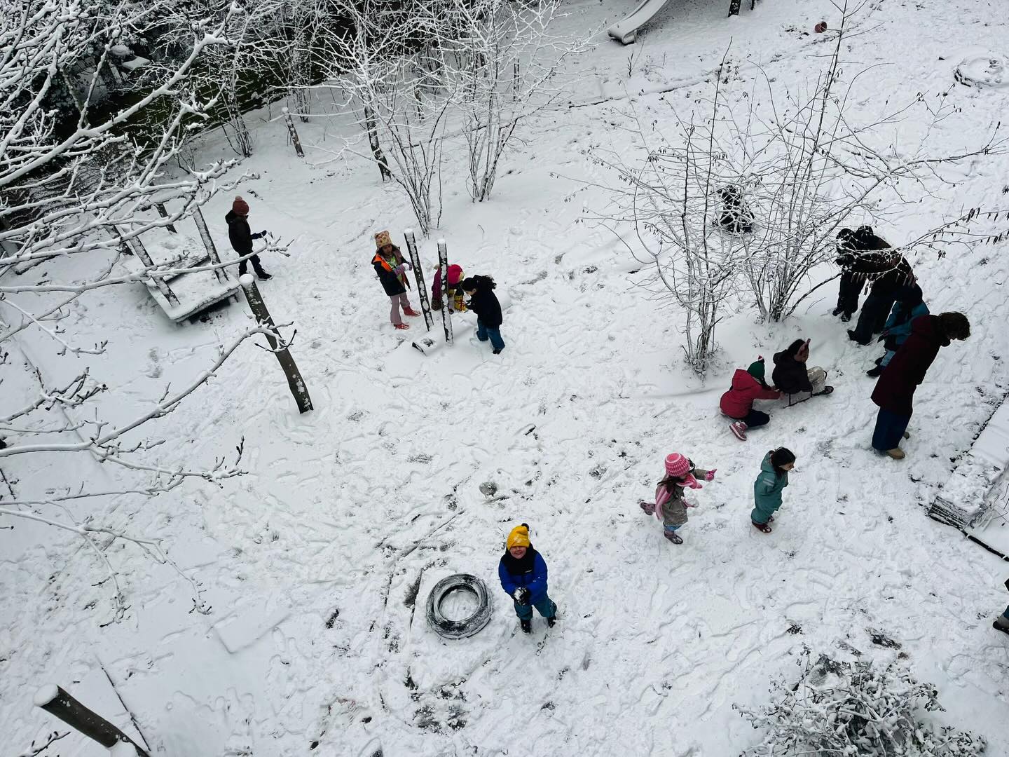 Sneeuwpret op Aldoende ☃️❄️
