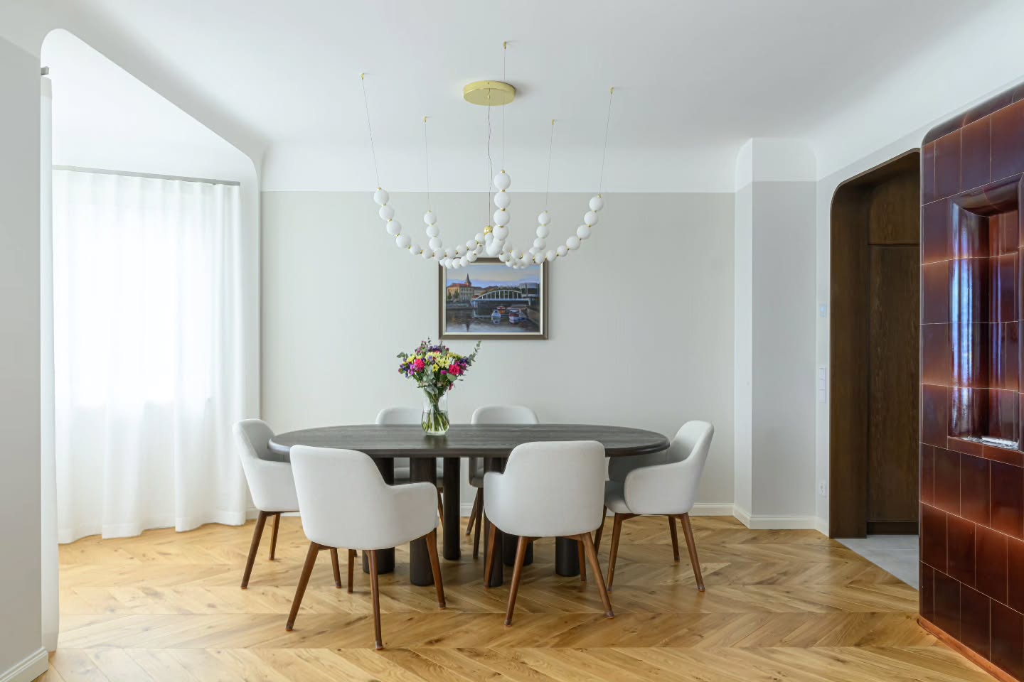 Award-winning lighting design in Tähtvere! 🏆💡 This stunning residence is a masterclass in timeless and thoughtful interior design. From the sculptural #Perla pendants that double as art pieces to the cozy, luxurious atmosphere in the bedrooms, every detail is meticulously illuminated. We are thrilled that this project was recognized with an Incentive Prize at the Home of the Year 2025 awards! / @kodu.kiri ✨ Lighting by: Hektor Light (@hektorlight) ✨ Brands: @nova.luce , @maytoni & others ✨ Interior Design: Ulvi Raudsik / @eluviisinteriordesign ✨ Photo: @tiina.tuul #HektorLight #ValguseAlgus #InteriorLighting #HomeOfTheYear #AastaKodu #LightingDesign #valgustid #decorativelighting #designlamps #lightingideas #interiordesignideas #decor #homedecorideas #homedesign #interiordecor #interiorstyle #homelighting #modernlamps #modernlighting #moderndesign #lighting #design #interior #interiordesign #lamps #architecture #homedecor #homestyle