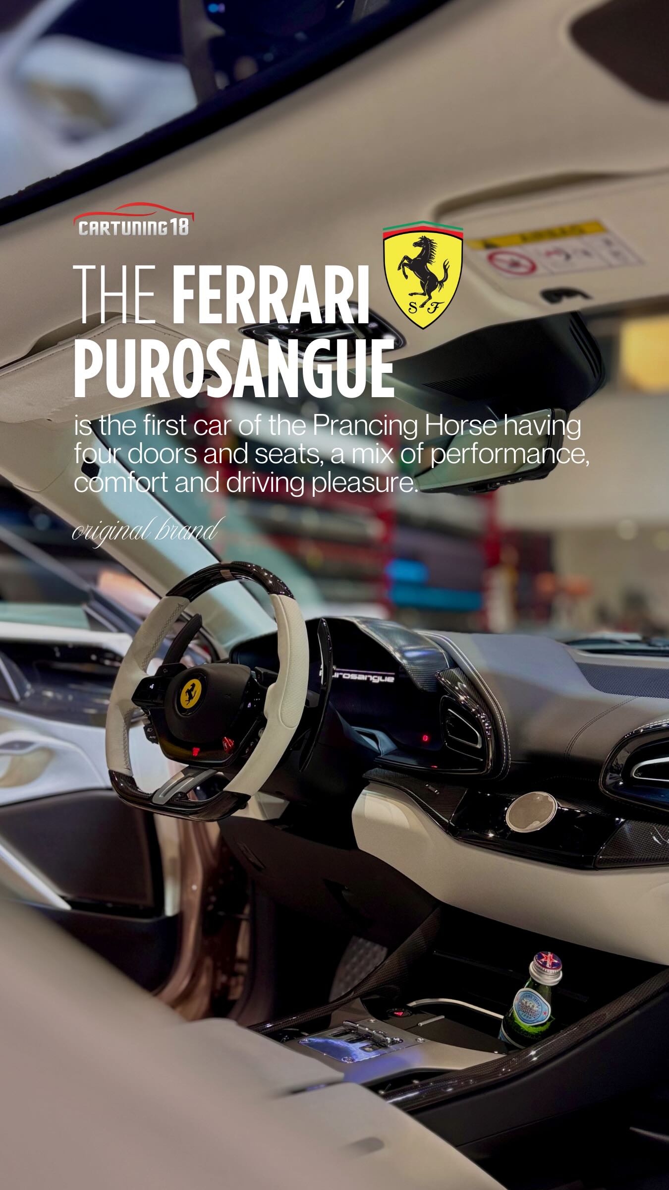 THE FERRARI PUROSANGUE is the first car of the Prancing Horse having four doors and seats, a mix of performance, comfort and driving pleasure.
•
📞 Call us: 020 8452 0499
📱 DM: 07713369538
✉️ info@cartuning18.co.uk
🔗 www.cartuning18.co.uk
📍NW2 3HD, Cricklewood
________________________________
#ferraripurosangue #cartuning18 #luxurycars #customise #windowtints