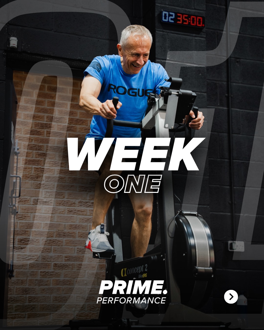 WEEK 1 - DAY 1 🔥
The turn of the year also brings a new program!
Starting as we mean to go on - strong.
If you’re looking to kickstart your training properly this year, now’s the time - week’s free trial via link in bio.
See you in the gym 💪
#PrimePerformance #StrengthTraining #Gym #BishopsStortford #hyrox