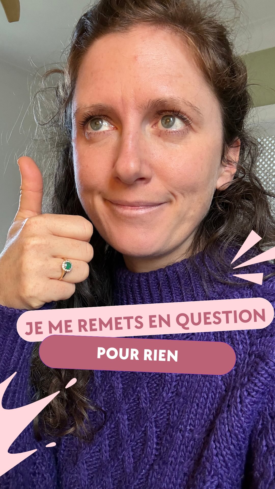 Soyez sympas avec moi, je suis fragile 😅
#anxiete #therapie #storytime