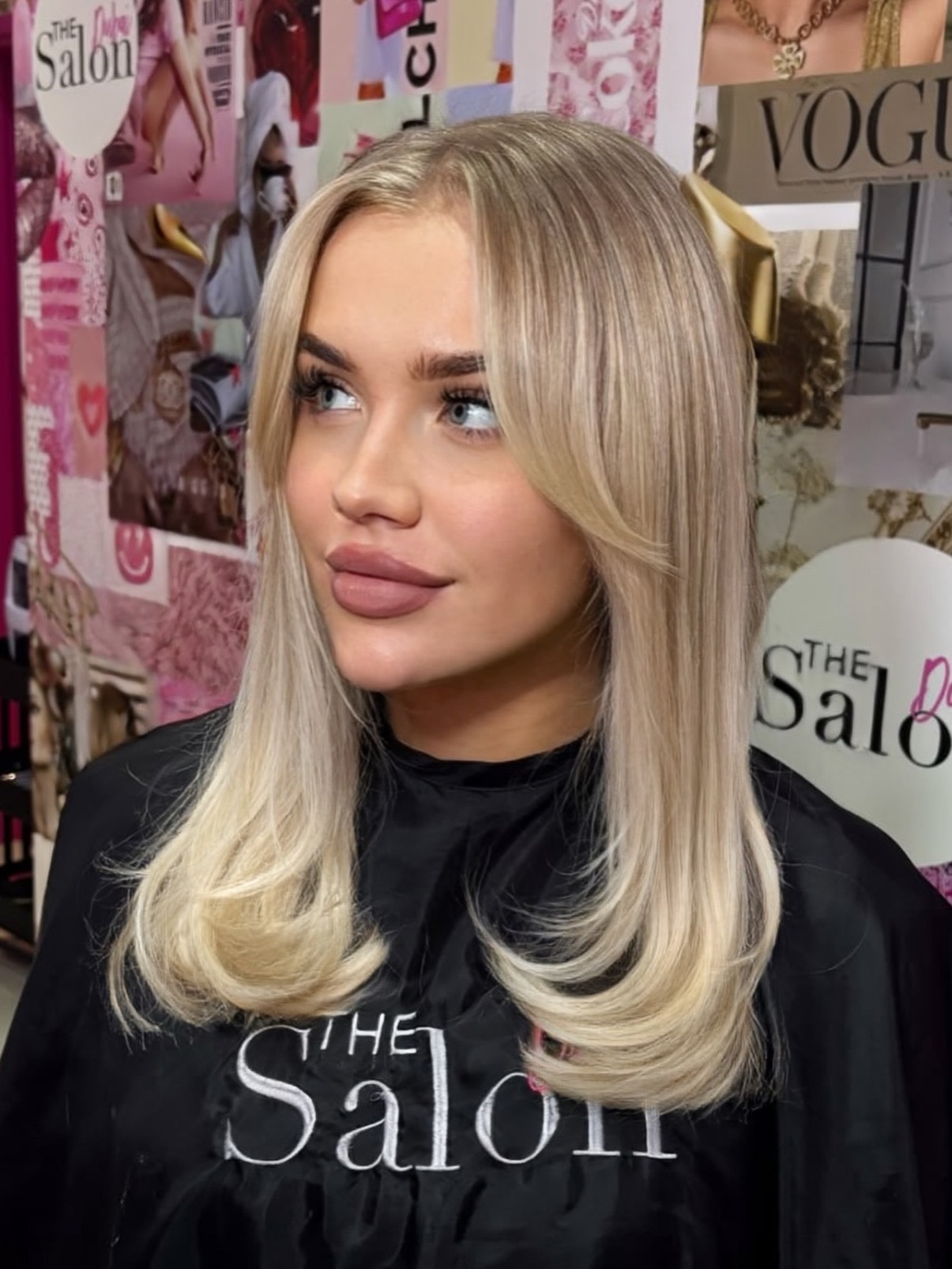 Welcome to the House of Pink 💗
Soft blonde tones, glossy finishes, and that signature Salon Dubai glow all created by @styled.with.grace.dxb at our FIVE JVC location.
Effortless, polished, and perfectly pink — just how we like it 💕
This is where Dubai gets ready ✨
📍 The Salon Dubai — FIVE JVC
Balayage with FREE cut & blowdry from AED 650, optional Toner AED 100 and treatments from AED 150.
Blowdry AED 150, extra AED 50 for long hair or hair extensions.
Prices subject to 5% VAT
#TheSalonDubai #HouseOfPink #PinkEnergy #DubaiBlonde FIVEJVC ThisIsWhereDubaiGetsReady