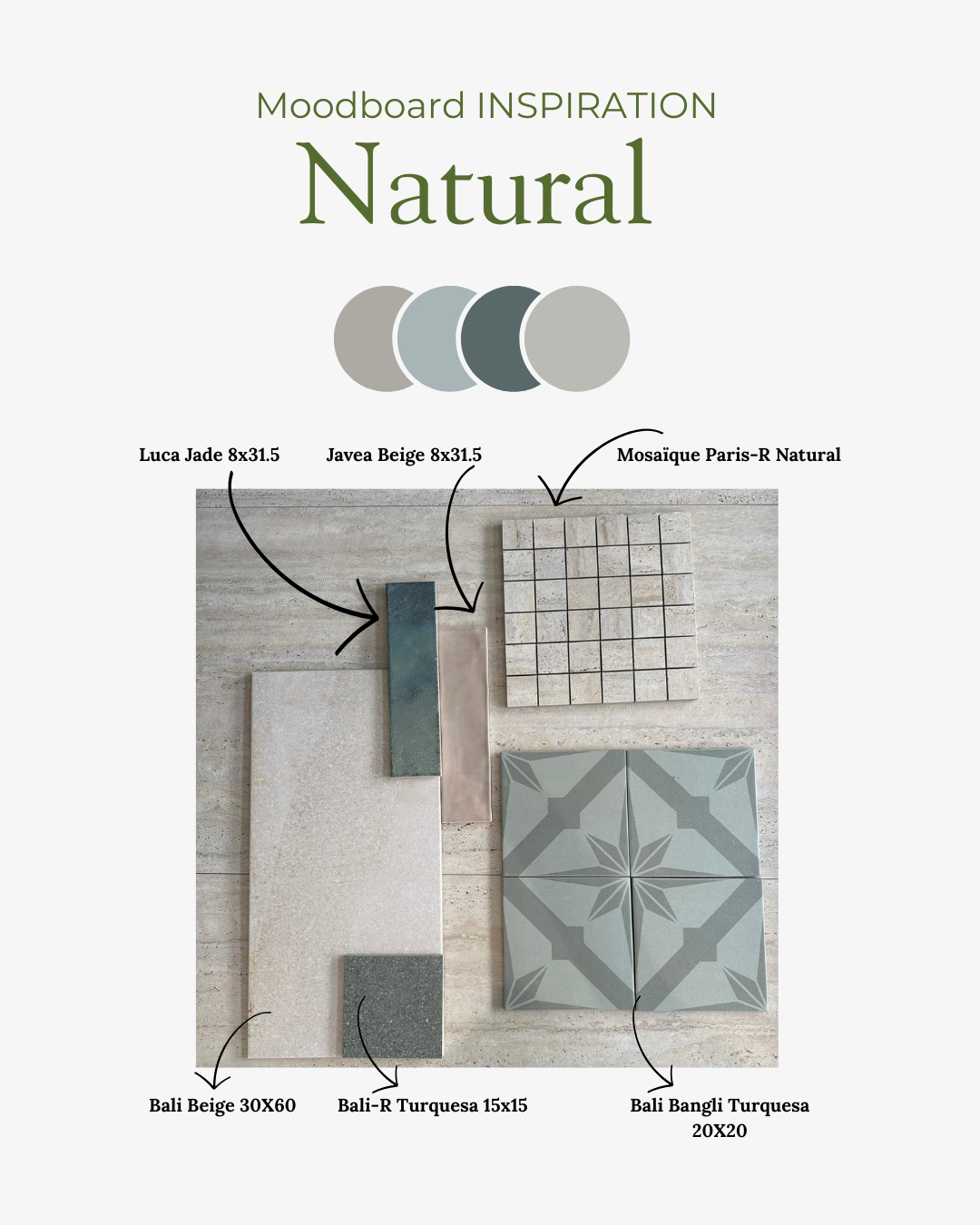 Plonger dans un univers où la nature devient lumière et douceur.
Entre les nuances apaisantes du Paris-R Natural, les reflets ensoleillés du Bali Beige et les vibrations aquatiques du Bali-R Turquesa et du Bali Bangli Turquesa se dessine une atmosphère qui respire le voyage.
Le Luca Jade apporte sa touche minérale, profonde et réconfortante, tandis que le Javea Beige diffuse une chaleur subtile, presque organique.
Un équilibre parfait entre sérénité et caractère — l’expression d’une salle de bain pensée comme un refuge, un souffle d’évasion au quotidien.
#NaturalVibes #BathroomInspo #MoodboardDesign #ParisRNatural #BaliBeige #BaliTurquesa #LucaJade #JaveaBeige #InteriorMood #NatureInspired #HomeDesign #BienChezSoi #Guadeloupe #Megimex