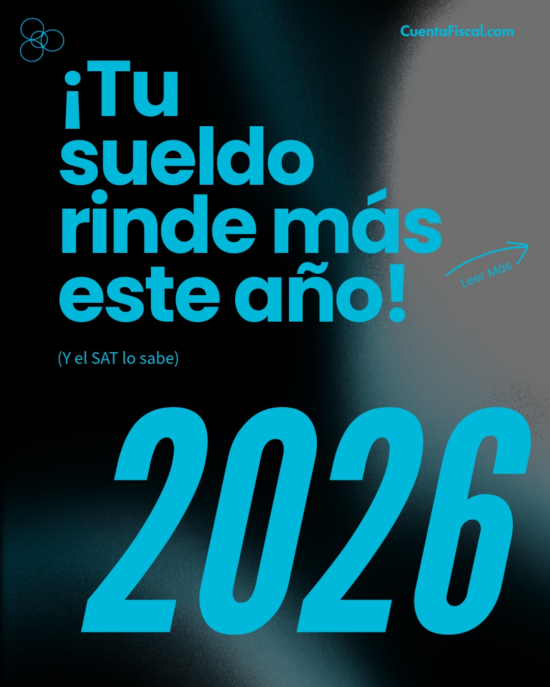 ¡Tu sueldo rinde más en 2026! 💸
Consulta las nuevas tablas de ISR actualizadas por el SAT, el ajuste por inflación y cómo te beneficia el nuevo Subsidio al Empleo.
¿Quieres ver los números exactos y cuánto podrías ahorrarte? 👇
🔗 Dirígete al LINK EN BIO para leer el artículo completo.
#ISR2026 #SAT #Nominas #ImpuestosMexico #CuentaFiscal