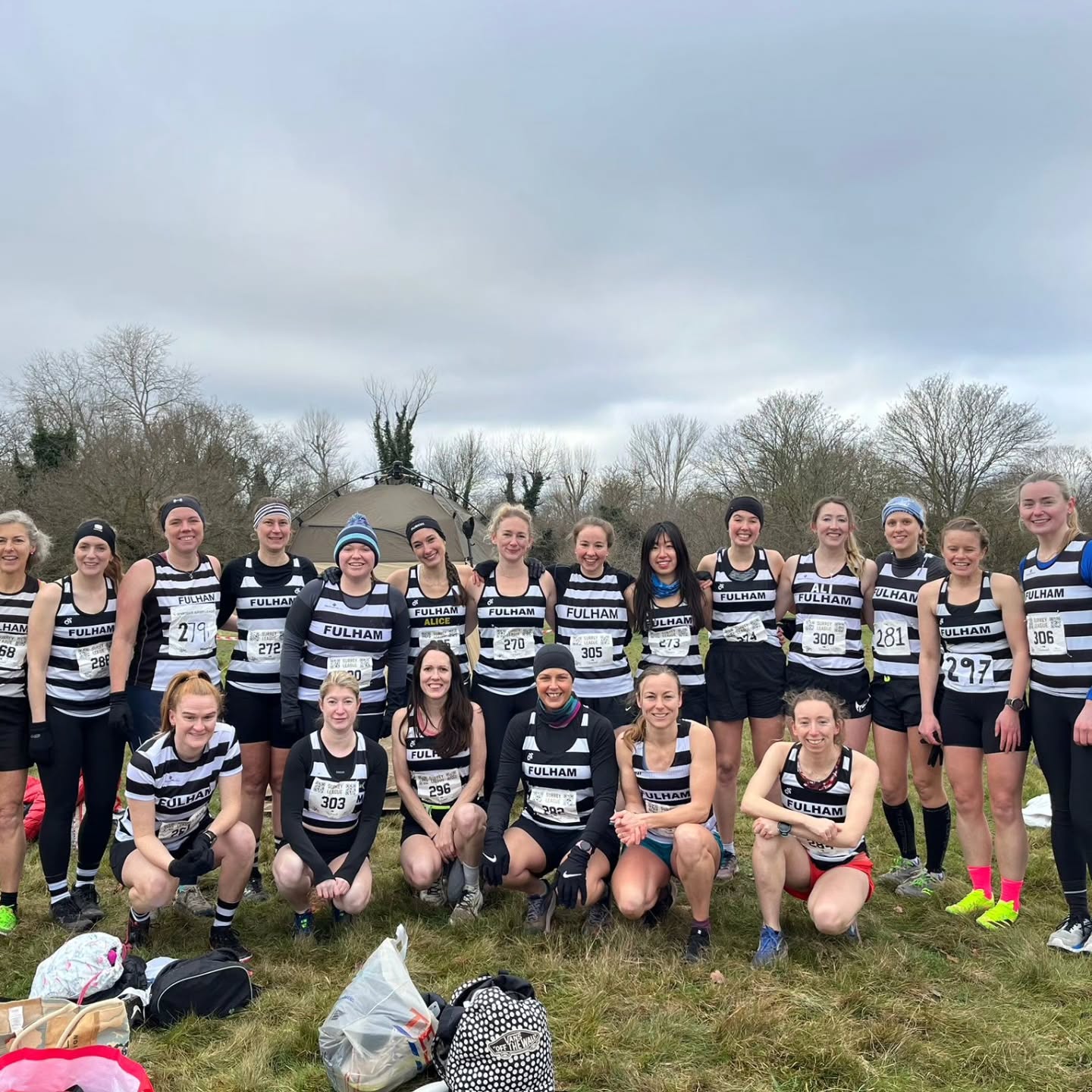 Who run the world - GIRLS! A fantastic turnout at our first XC of the year at Mitcham Common - well done ladies 🏃🏻♀️👌🏻
.
#crosscountry #runners #runnersofinstagram #girlpower #stripesout