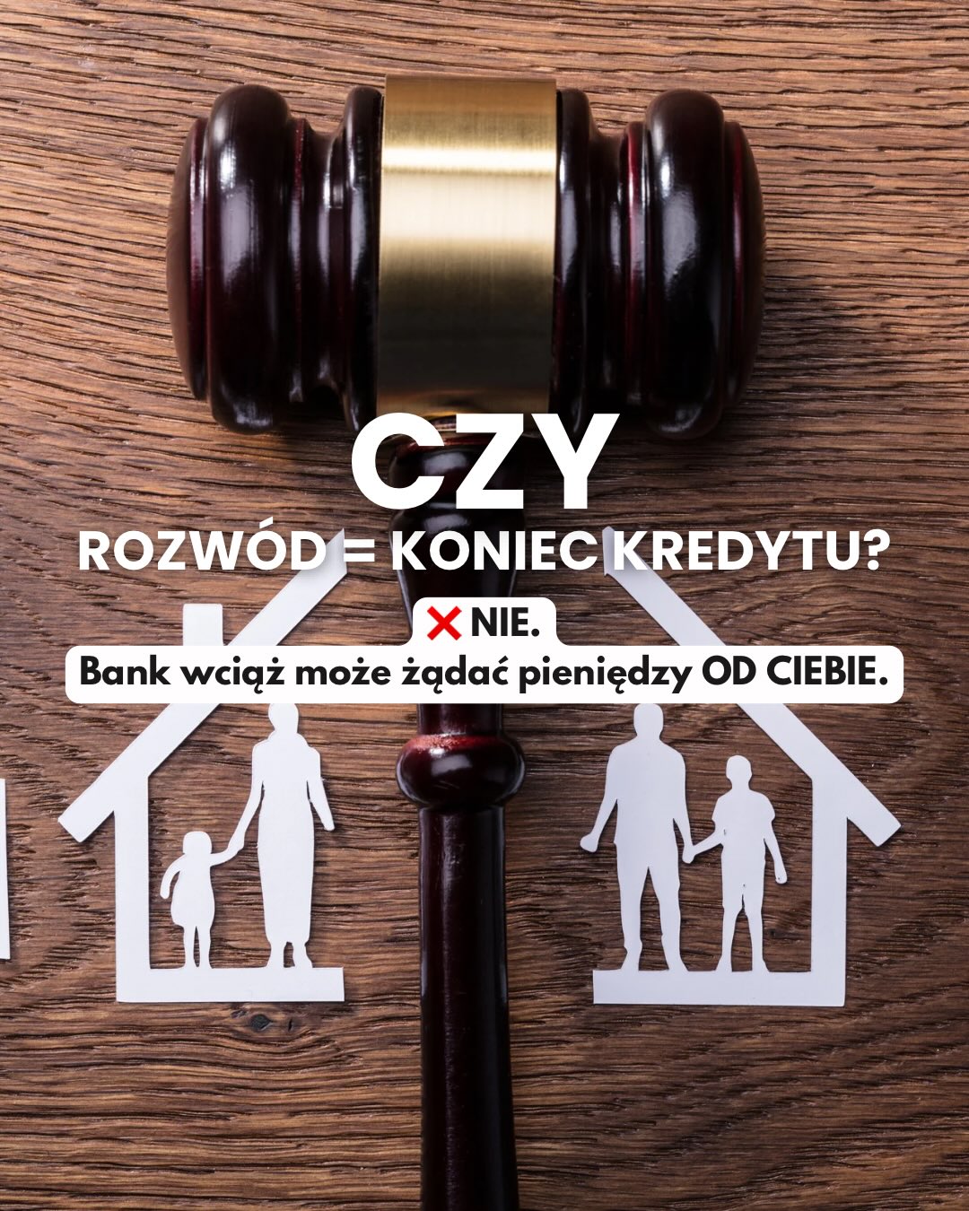 Rozwód nie kończy kredytu.
I to jest dla wielu osób największy szok.
Jeśli wspólnie podpisaliście umowę z bankiem, po rozwodzie nadal odpowiadacie solidarnie.
Nawet jeśli mieszkanie zostało u byłego partnera.
Nawet jeśli to Ty spłacasz raty sam/a.
⚖️ Dobra wiadomość?
Od 2024 r. nie musisz działać razem z ex.
Możesz samodzielnie pozwać bank i walczyć o unieważnienie umowy lub zwrot nadpłat.
Dotyczy to m.in.:
▪️ kredytów frankowych i walutowych
▪️ kredytów złotowych z WIBOR
▪️ pożyczek objętych sankcją kredytu darmowego
Jeśli po rozwodzie wciąż spłacasz wspólny kredyt możemy bezpłatnie przeanalizować umowę i przedstawić realne możliwości prawne.
Skontaktuj się z nami ⬇️
biuro@norvialegal.pl #uniewaznijswojkredyt #wibor #skd #kancelaria