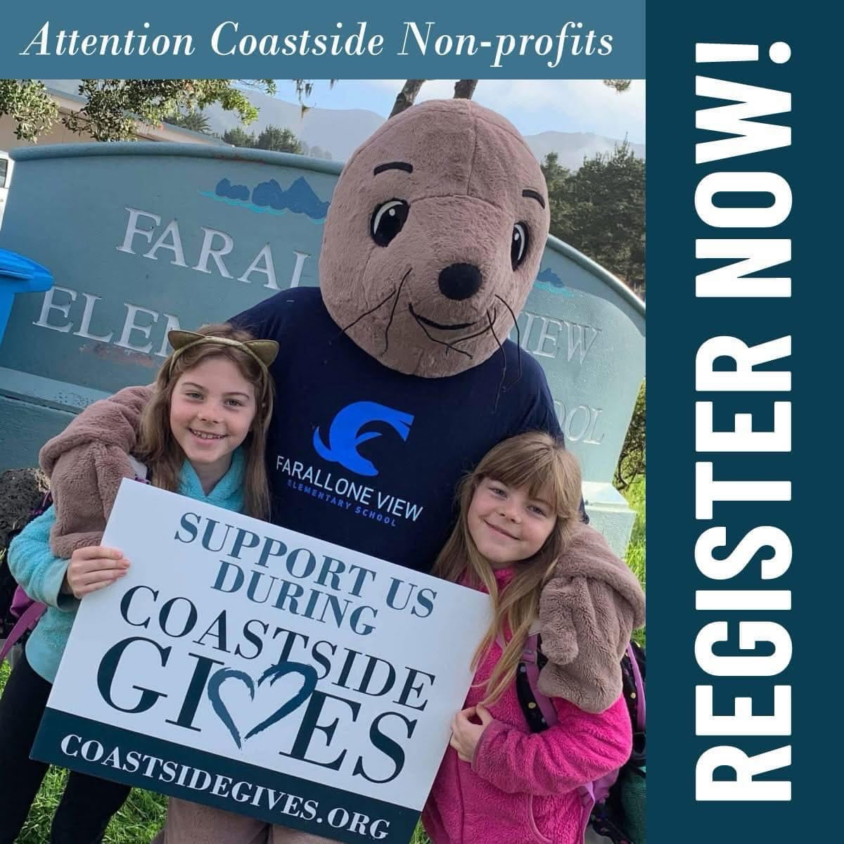 Registration for Coastside Gives 2026 is now open! Visit coastsidegives.org to view eligibility and the join the biggest giving day on the coast!