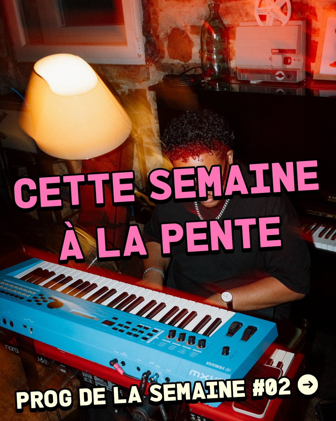 C’est la rentrée à LA PENTE et on a prévu une prog qui va vous réchauffer 🔥
CE SOIR 👉 @thelatejam ouvre le bal avec une tribute en l’honneur de Coldplay suivi d’une jam 🎹
MERCREDI 👉 @bluesalt_band et @moldy_stew sont en concerts pour une soirée rock alternatif 🎸
JEUDI 👉 @lobstery_music, @paullisaak nous préparent une soirée live electro / techno avec @gigidisco_ en warm up 🎛️
VENDREDI 👉 @sylvosounds invite @ruff_flower_soundsystem pour une soirée reggae to tribe ! Tous les bénéfices iront à l’association @thegreenergood ☘️
SAMEDI 👉 @cultural.promotion invite @lord_echotone_srs et @heartikal_youths pour une soirée reggae / dub en soutien pour la Jamaïque 🇯🇲
DIMANCHE 👉 retour des scènes ouverte rap, slam et poésie 🎤
📸 @mld.photographeuse
#prog #agendalyon #concerts
