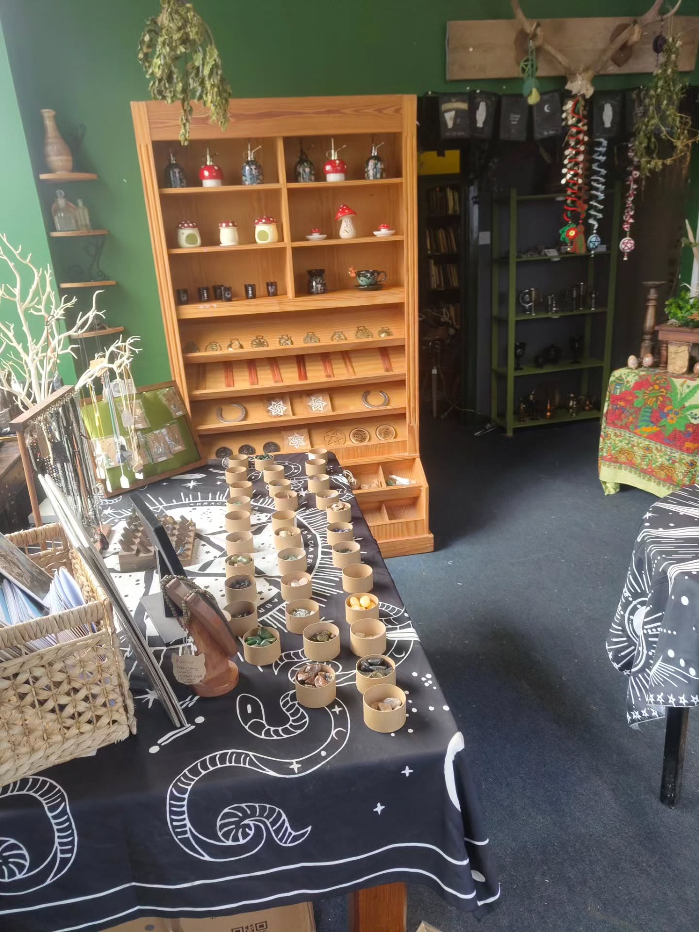 Good morning Wytches
We are open 1130-3 today as we continue our little renovation project!
Remember we still have 50% off of our Statues, we are retiring the line so grab them whilst you can!
We will be releasing a post later today about our Coven!
See you all soon
Blessings of the Land Sea and the Sky ❤️❤️❤️❤️