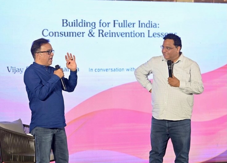 Deep simplified financial inclusion;
Credit access; AI imperative:
Reinvention post setback….
..all discussed in fun, stand-up manner with the incredible @vssx
Kisi ka #PayTM bano!