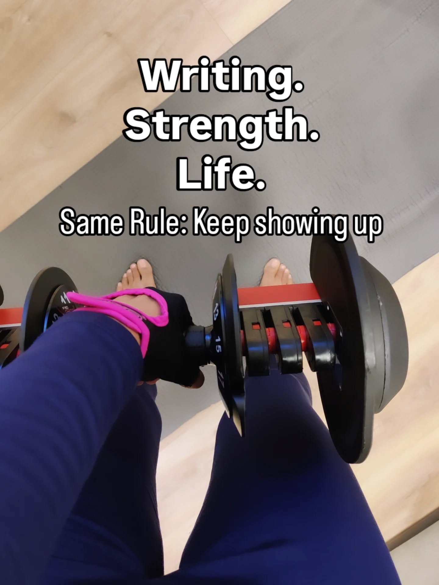 My kind of pain. Been a while following a rubbish end to 2025, but here we are! I was talking to an author friend yesterday about press ups and weak wrists, and how frustrating it is when your body doesn't listen. Somewhere in that conversation she said something along the lines of whether it’s writing or building strength, you just have to be consistent. 💞
And she’s right. It really is that simple.
Not easy, but simple. You keep showing up. You keep doing the thing even when it feels slow or pointless or like nothing’s changing. Because over time, it does.
It's the same with writing. Same with reading. Same with most things in life. It quietly adds up.
So just a reminder for those who might need to hear it today, whatever your goal is, you've got this 💪