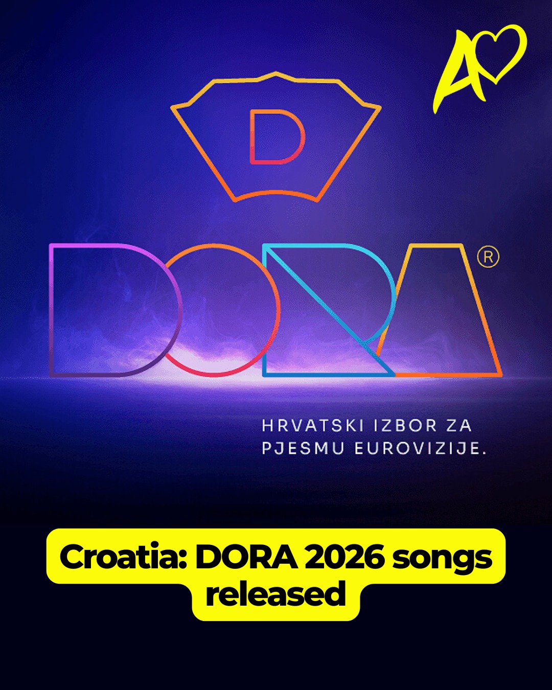 Croatian broadcaster HRT has released the 24 songs from artists that will compete in this year’s edition of DORA.
Since HRT’s announcement last month, Karolina Ilić has been disqualified as she is not a Croatian citizen therefore she does not meet the requirements of the DORA 2026 Competition Rules. This place will now be taken by first reserve- Gabrijel Ivić and his song Light Up.
Famously, Baby Lasagna was initially on the DORA reserve list in 2024 and was only given the chance to compete when Zsa Zsa withdrew from the competition. He went on to achieve Croatia’s best result at the Eurovision Song Contest with Rim Tim Tagi Dim finishing in second place that year.
The artists and songs for DORA 2026 are:
Alen Đuras - From Ashes to Flame
Ananda - Dora
Cold Snap - Mucho Macho
Devin - Over Me
Ema Bubić - Vrijeme za nas
Fenksta - Memento Mori
Fran Uccellini - Ako bolje bude sutra
Gabrijel Ivić- Light Up
Irma - Ni traga
Ivan Sever - Crying Eyes
Jasmina Makota - Higher
Kandžija - 3 ujutro
Lana Mandarić - Tama
Lara Demarin - Mantra
LELEK - Andromeda
Lima Len - Raketa
Marko Kutlić - Neotuđivo
Noelle - Uninterrupted
Ritam Noir - Profumi di mare
Sergej - Scream
Stela Rade - Nema te
ToMa - Ledina
Toni Sky – O ne!
Zevin - Nives Cilenšek - My mind
You can watch all the songs on the DORA HRT YouTube account.
The date of DORA 2026 is yet to be confirmed. Watch this space!
#croatia #dora #eurovision