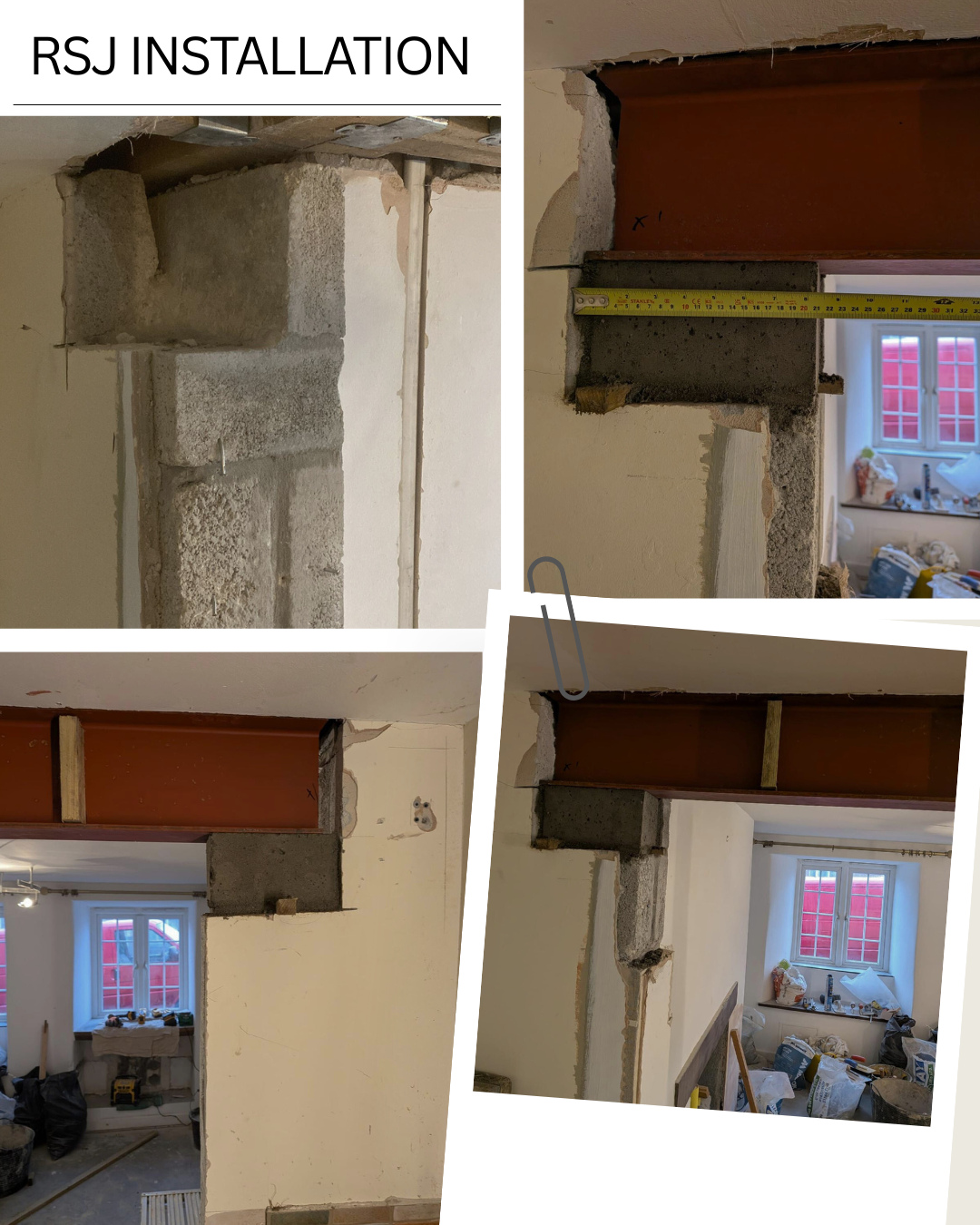 This week we completed a Rolled Steel joist installation following consultation with P&M Structural Engineers and sign-offs from Cornwall Building Control. We are pleased to be able to offer bespoke and professional solutions to any problem wall.
#renovation #builder #construction #building #cornwall #kernow #uk #instagood #callington #smallbusiness #business #launceston #truro #newquay #bodmin #liskeard #saltash #penzance #falmouth #padstow #devon #southwest