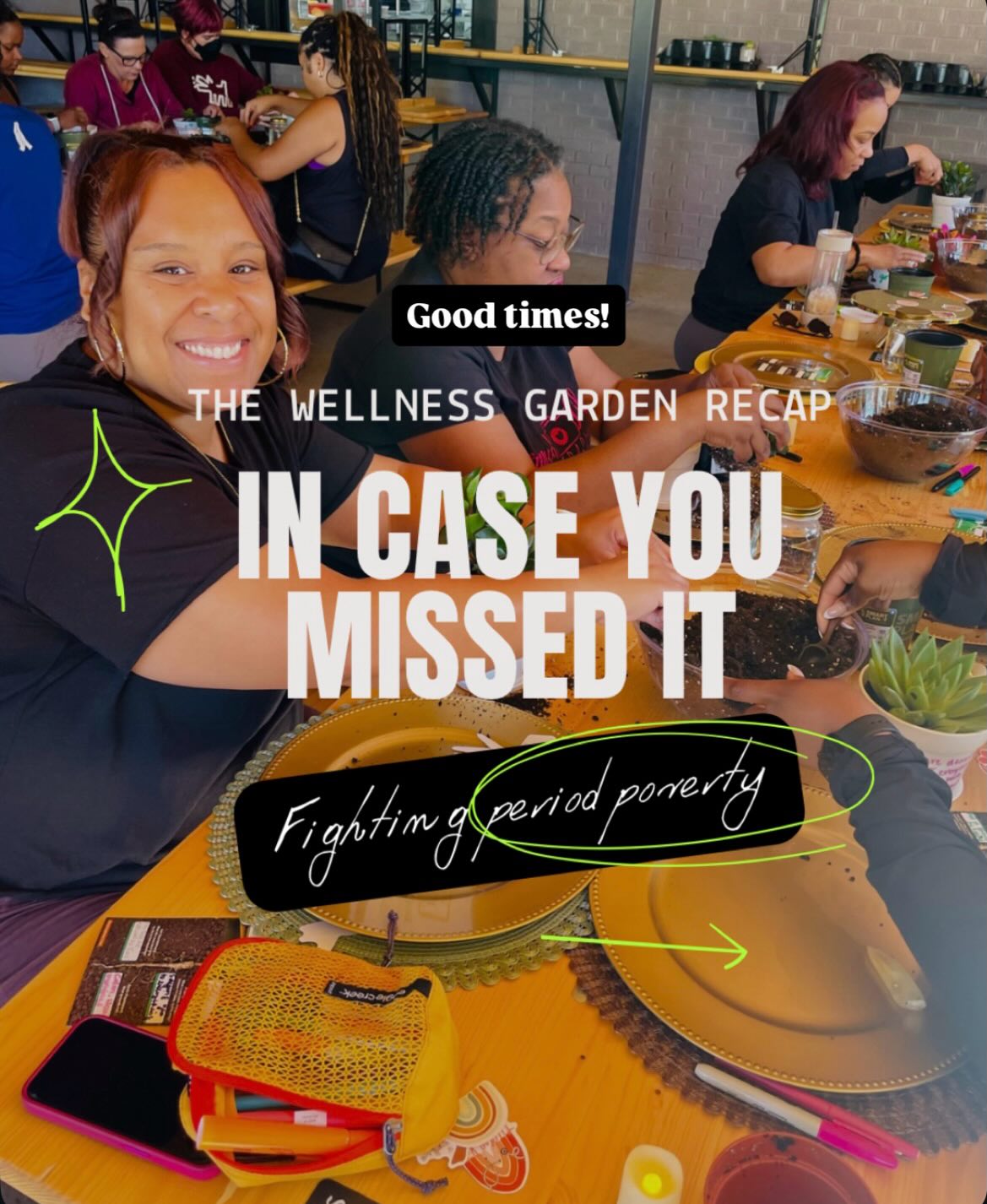 Unloading the film 🎞️, In case you missed it!
A few months later and still feeling the energy from The Wellness Garden: Yoga + Sound + Succulents for a Cause 🌿🧘🏽♀️
This gathering was rooted in wellness, community, and purpose - all in support of ending period poverty in Texas.
Co-hosted with @yogaisforevery.body and supported by @ladosiscoffee, this event helped further our mission to end period poverty in Texas.
Shout out to 📸 @raliharas for her behind-the-scenes magic.
These moments remind us why the work matters and why we’re excited for what’s ahead, including our Hygiene Haven Lockers launching this year.
Follow our mission @inspiringwomen.today
#inspiringwomentoday #endperiodpoverty #communitycare #texasnonprofit