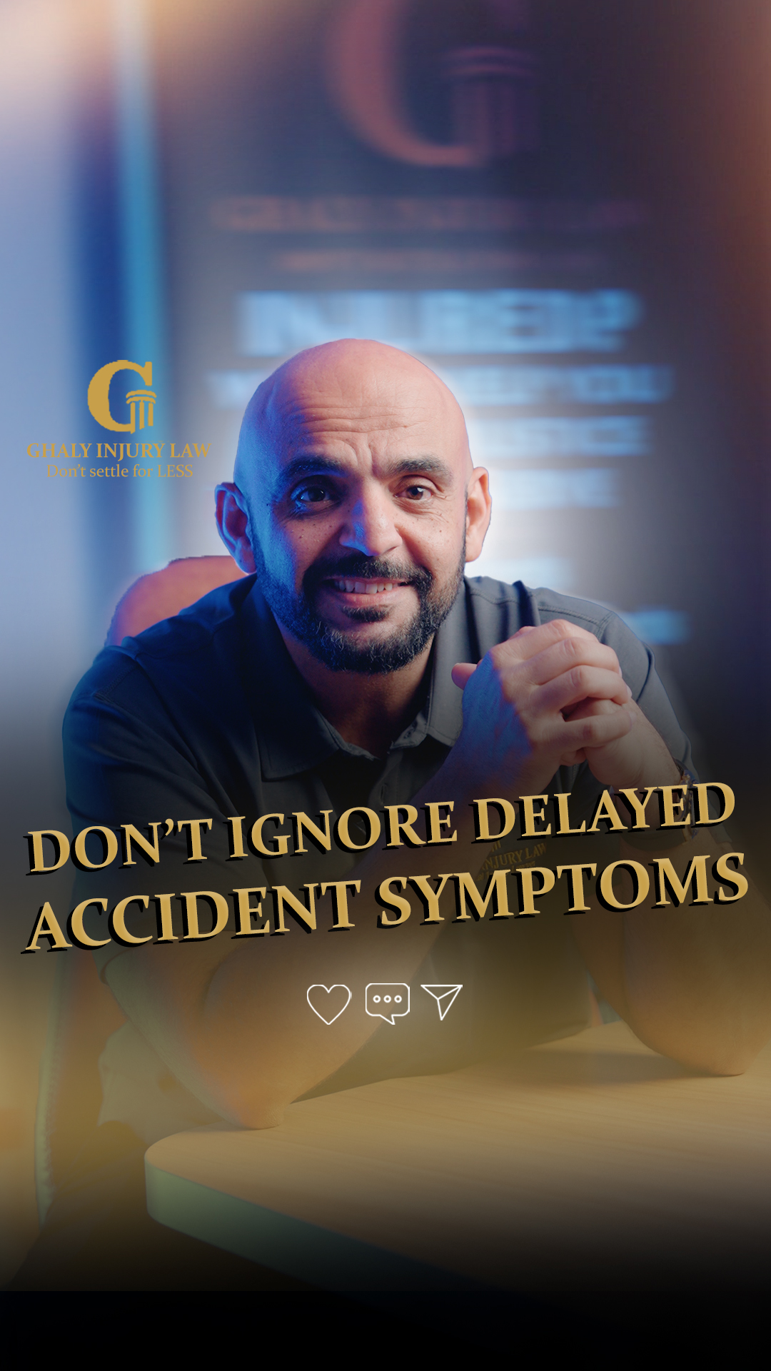 Delayed symptoms are common after accidents, but insurance companies use that delay to deny your claim.
Don't give them the chance.
Get checked out immediately!
📞 (727) 748-1748
📍 Clearwater, Florida
#personalinjury #accidentrecovery #insuranceclaim #getchecked #clearwaterflorida #floridahealth