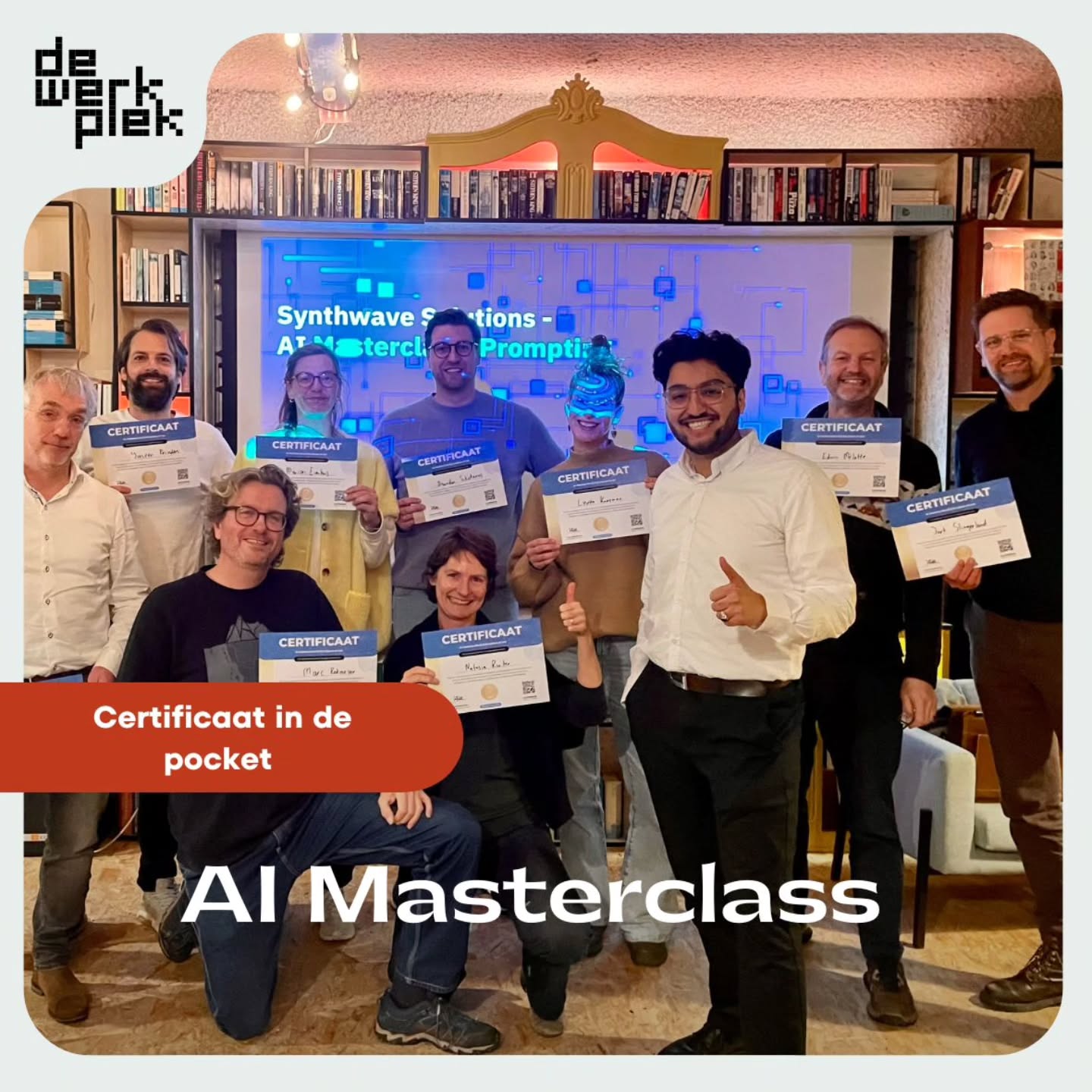Afgelopen week een AI Masterclass gevolgd bij Synthwave Solutions — en eerlijk: dit was er eentje die écht bleef hangen.
Geen vage AI-verhalen, maar concrete toepassingen: van effectieve prompting tot connectors en agents die daadwerkelijk werk uit handen nemen.
Leerzaam, motiverend en direct toepasbaar. Precies wat je hoopt van zo’n sessie.
Blijf op de hoogte van onze events - link in bio
#coworkingspace #community #AImasterclass #werkplek #ondernemeninnoord