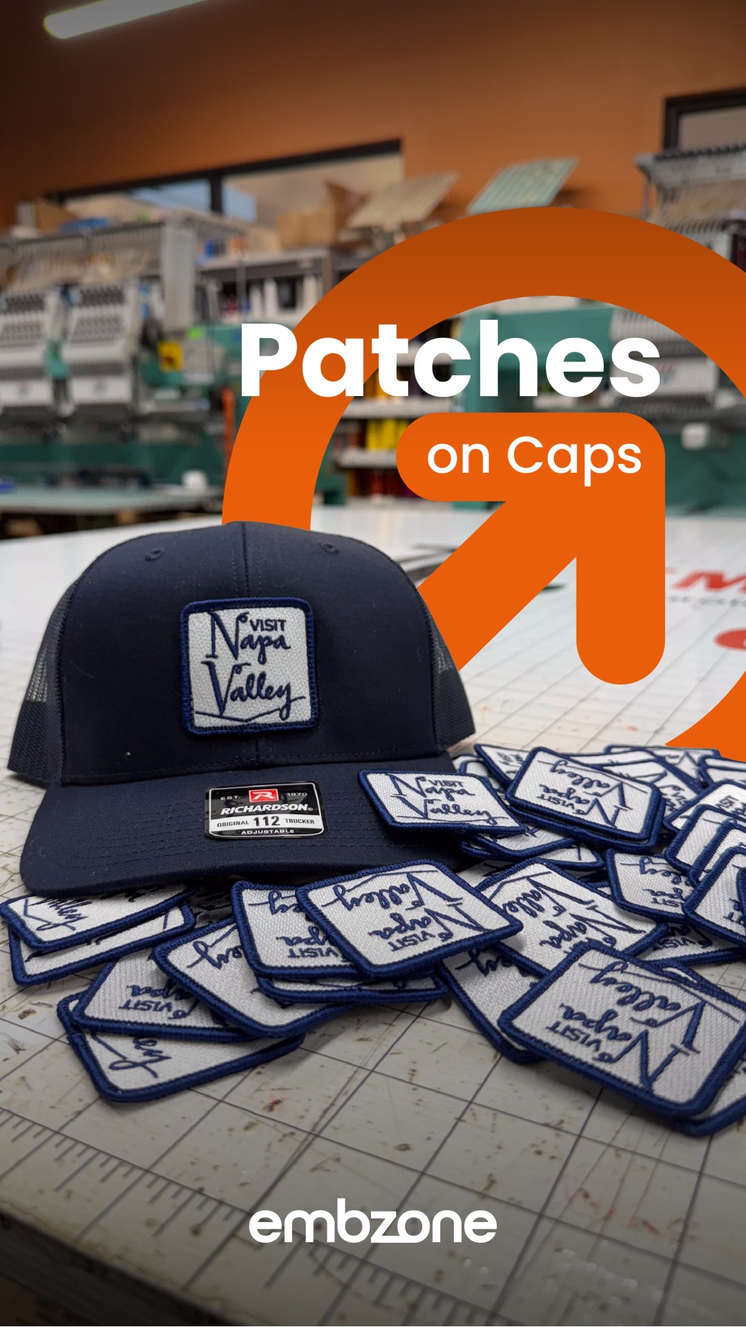 Custom patches on caps for Visit Napa Valley.
We produced premium embroidered patches and applied them to caps for Visit Napa Valley, creating a clean, durable, and polished branded pieces for their official tourism team.
Thank you @visitnapavalley for choosing Embzone.
#Embzone #Visitnapavalley #NapaValley