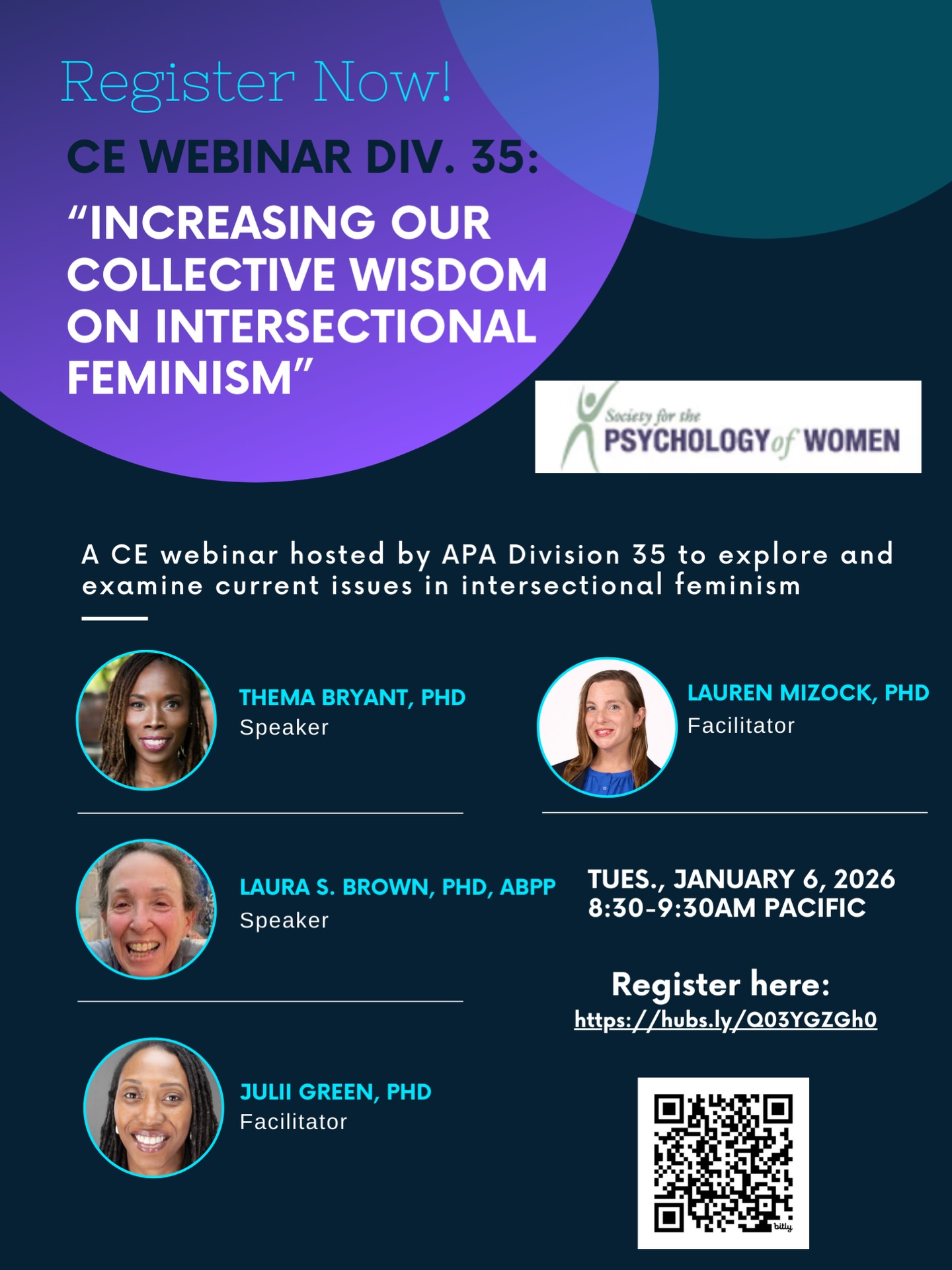 It’s not too late to register! Webinar tomorrow! #apa #apadiv35 #intersectionalfeminist #intersectionalfeminism #psychologists
