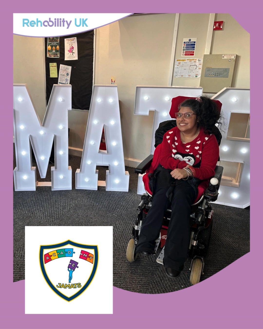 ✨ An incredible night to remember! ✨
Chanal attended the Jamat Awards to celebrate a very special milestone — her day centre’s 25-year anniversary, and what an event it truly was. They were treated to a red carpet welcome, delicious food, fantastic music and the most amazing company. The atmosphere was full of joy, celebration and appreciation for everyone who makes such a wonderful community possible.
The evening also honoured some truly inspiring and well-deserved winners, and we are so proud to share that Chanal won the “True Friend” award 💛👏 A night filled with smiles, memories and celebrations that will last a long time. Well done Chanal!
#JamatAwards #Gloucestershire #RedCarpetEvent #RehabilityUK