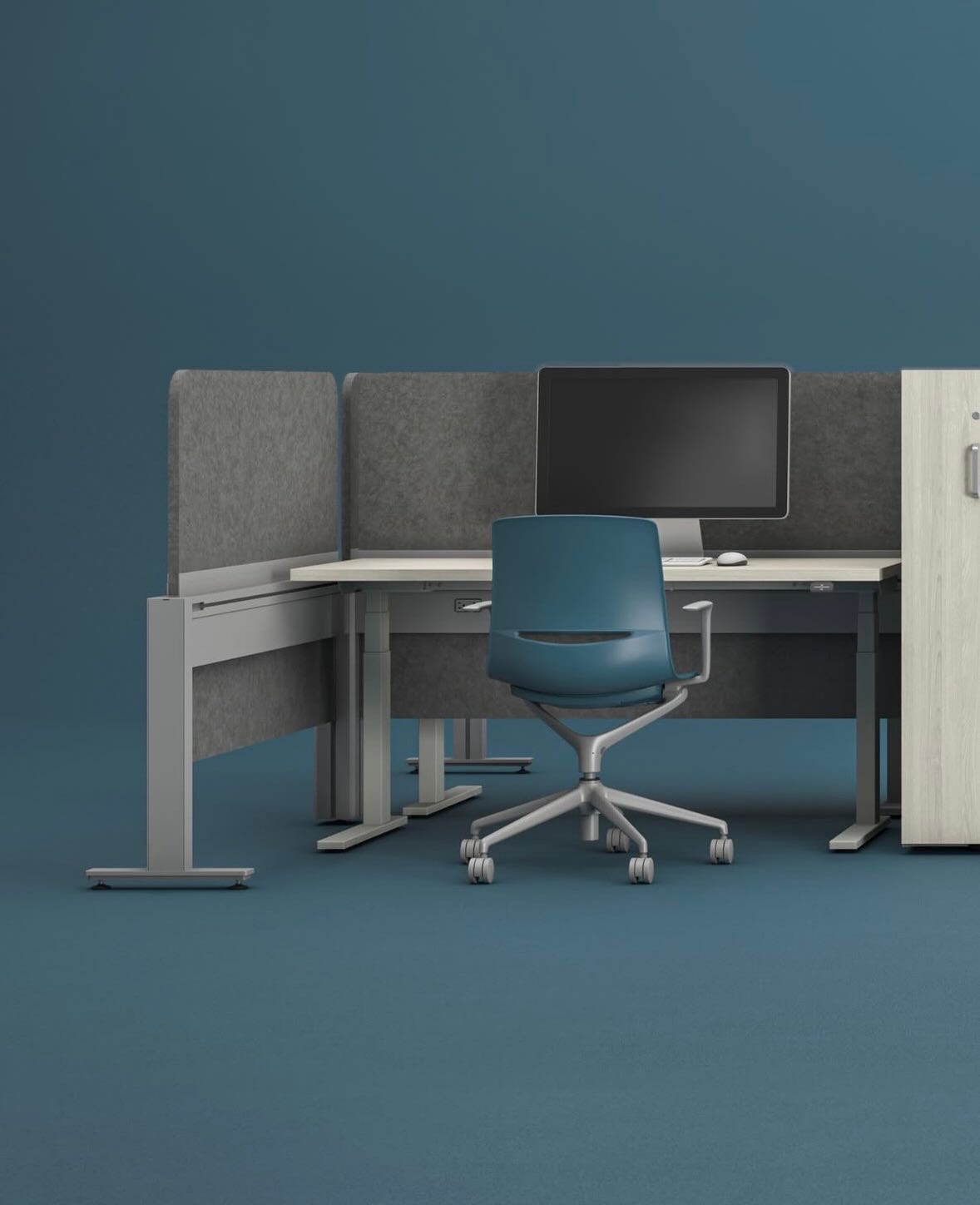 Multiple work styles. One smart system.
Meet @kifurniture Passel—a rail-based desking system that keeps spaces open, cohesive, and easy to plan!