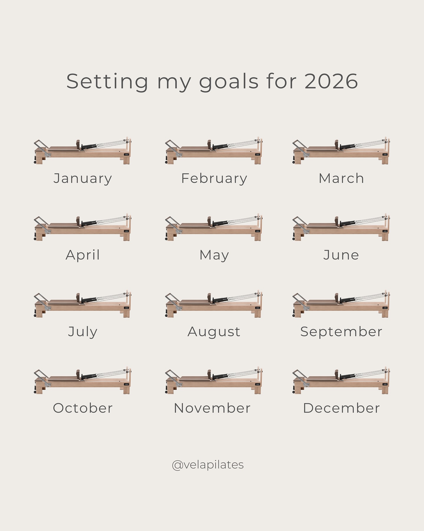 Year is planned 🤝
#velapilates #pilatesquotes #reformerpilates #pilates #pilatesinspiration #pilateslovers