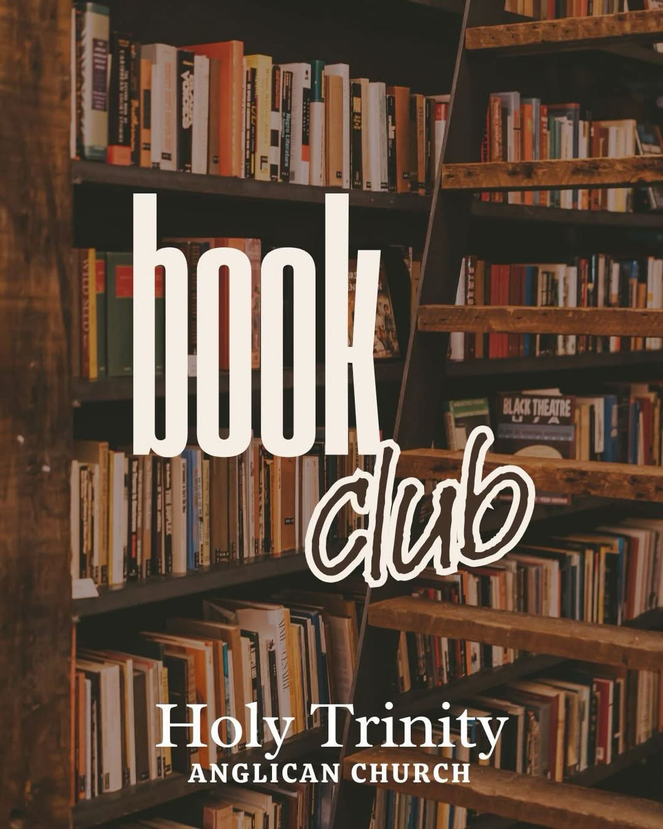 💥NEW 💥
A monthly catch-up to discuss a Christian book intended to help us be thoughtful about who we are as God’s people, and how we can glorify him. For more information, ask Craig via email or in person craig@htbh.org.au