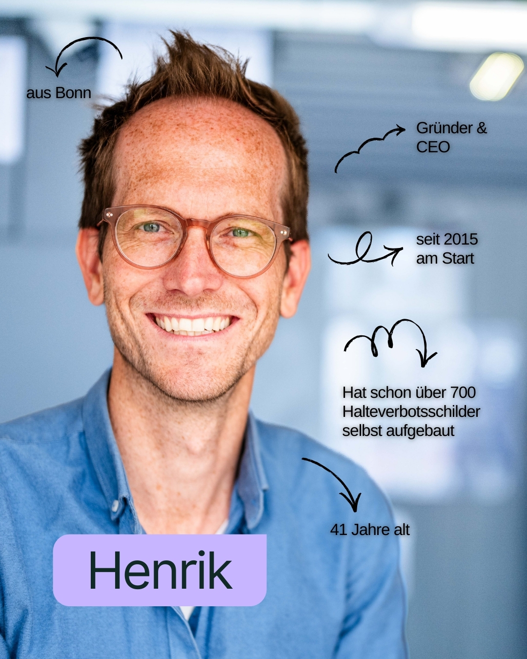 Hallo, ich bin Henrik, Gründer und Geschäftsführer von halteverbotsschilder-mieten.de. Ich und mein Team betreuen seit 2015 Halteverbotszonen in ganz Deutschland und haben uns als Ziel gesetzt, Halteverbotsschilder für jedermann einfach, günstig, und zu jeder Zeit zur Verfügung zu stellen.
Erfahre mehr auf unserer Website. Klicke einfach auf den Link in der Bio.