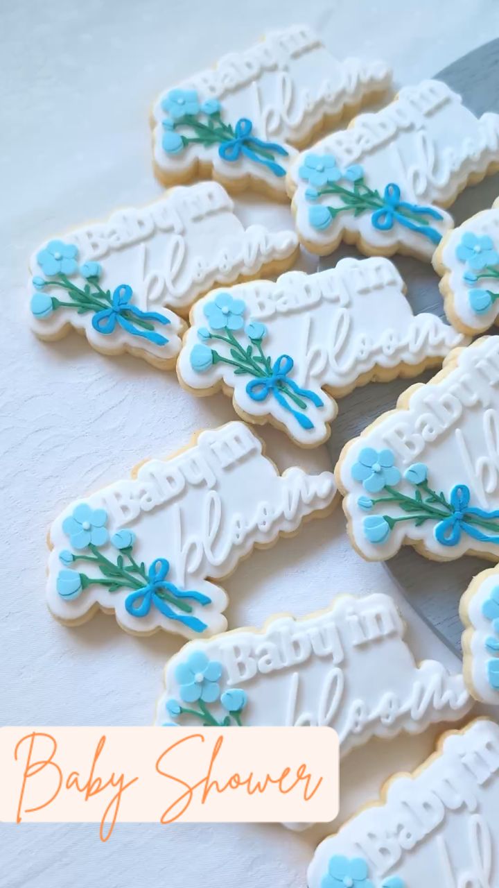 BABY SHOWER | A little love is blooming 🌷
This Baby in Bloom cookie design with delicate florals touches is perfect to celebrate life’s sweetest moments.
Have you got an upcoming Baby Shower?
What's your theme?
Thank you for choosing to BAKE & CREATE with me✨
#babyinbloomcookies #babyinbloombabyshower #babyinbloom #babyshowercookies #babyshowerideas
