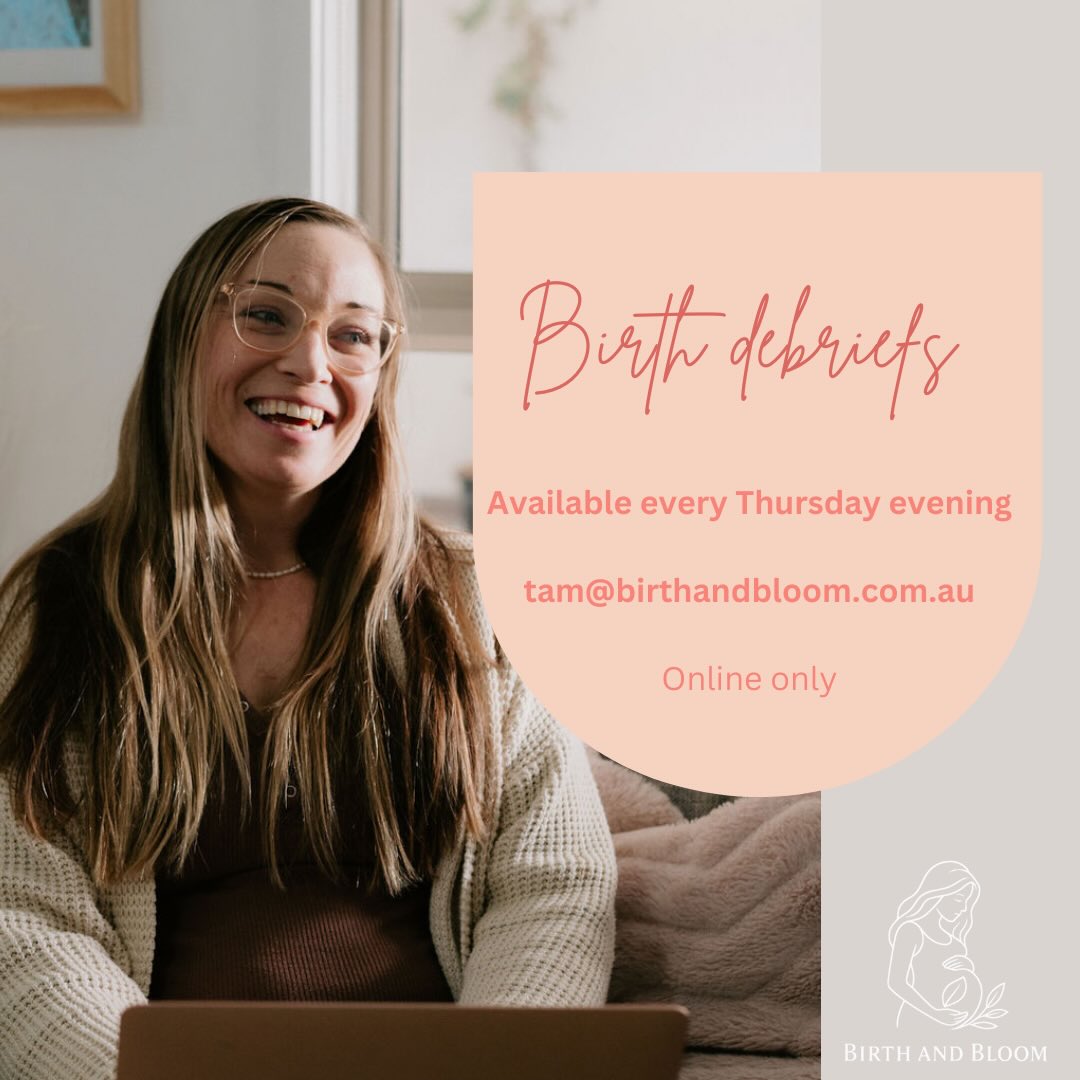 Welcome to 2026!
I’ve just opened very limited booking times - Thursday evenings only, for online birth debriefs.
If you’re pregnant or up to 6 weeks postpartum, I can offer Medicare rebates.
Prices otherwise:
60 minutes = $70
90 minutes = $95
Discounts for subsequent sessions. Link in bio.
#birthdebrief #birthculture #birthtrauma #birthpreparation
