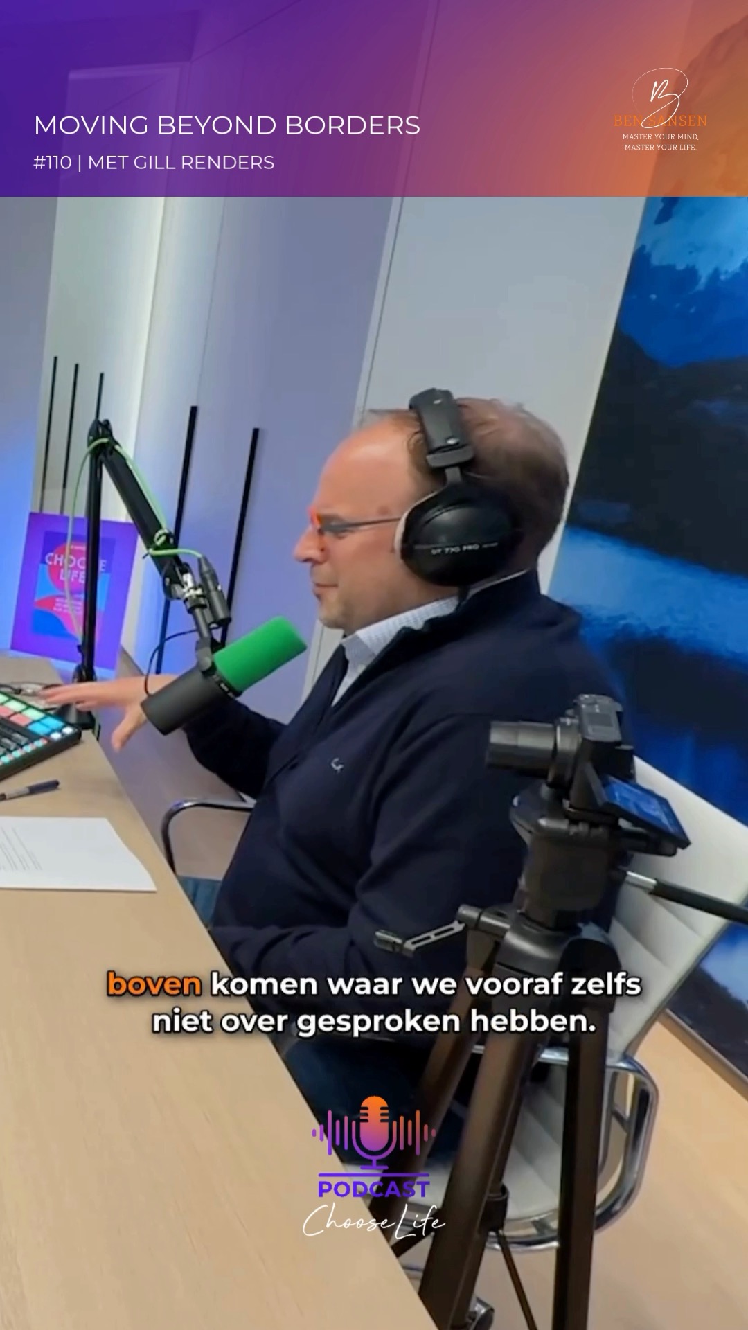 🎒 Emoties wegduwen kost bakken energie.
Pijn en emoties zijn als een bal onder water:
hoe dieper je duwt, hoe harder ze terugkomen.
In de natuur valt de ruis weg.
En komt de waarheid naar boven.
🎧 Het hele verhaal hoor je in de nieuwste Choose Life-aflevering.
#chooselifepodcast #ondernemers #innerlijkleiderschap #intothewild #persoonlijkeontwikkeling #bewustleven #podcast #BenSansen #GilRenders