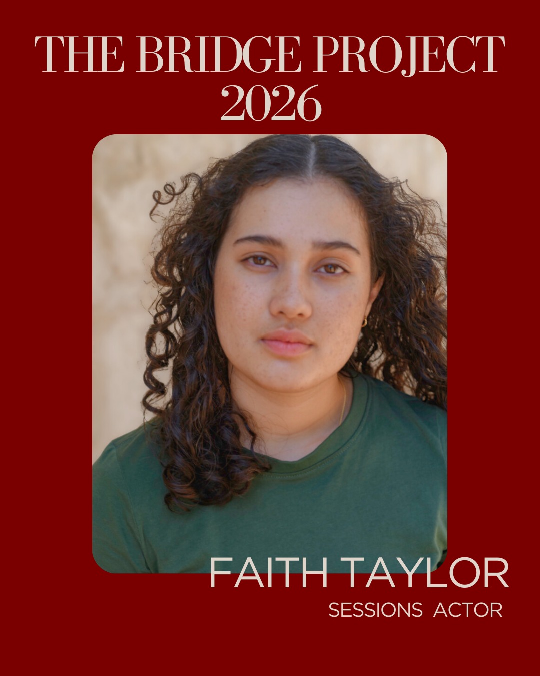 INTRODUCING THE BRIDGE PROJECT 2026.
It's a brand new year and that means we have a new line up for The Bridge Project - so let's introduce the Sessions Team.
Originally from the Burdekin, Faith Taylor relocated to Townsville to begin training with the Bridge Project and returns for her third year in 2026. Over the past two years, Faith has appeared in 5 shows with the company including AMADEUS, PUNK ROCK, AS YOU LIKE IT and her breakthrough roles in THE ASSIGNMENT and JULIUS CAESAR. We are excited to have Faith back with the company ensemble for another year.
#thebridgeproject
TheatreiNQ is proudly supported by the Queensland Government through Arts Queensland and the Townsville City Council through the Community Grants Program.