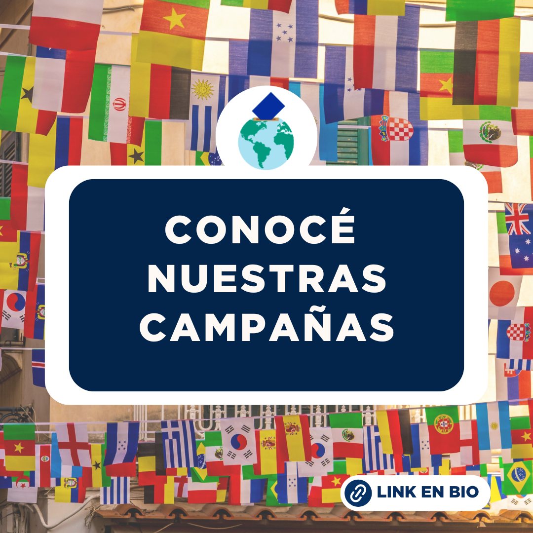 🌍✨ Nuestras campañas, nuestro compromiso
Desde nuestra organización trabajamos cada día por construir sociedades más justas, democráticas e inclusivas. 💪🤝
A través de nuestras campañas impulsamos el diálogo, la cooperación internacional, la defensa de los derechos humanos y el fortalecimiento de la democracia, promoviendo acciones concretas que generan un impacto real.
📢 Conocé más sobre cada una de ellas y sumate a este camino de transformación. ¡Juntos podemos hacer la diferencia! 💙
#Campañas #ONG #Democracia #DerechosHumanos #Cooperación #TransformaciónSocial #AcciónColectiva