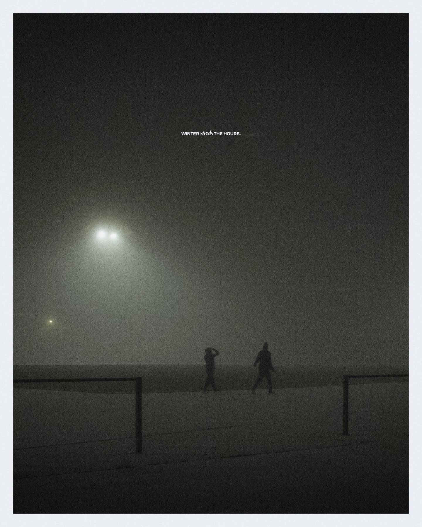 Vuodenvaihde on mulle aina merkki siitä, että päivä alkaa pidentyä.
Hitaasti, mutta varmasti. Vihdoinkin 🙃
The turn of the year is always a sign for me that the days start getting longer.
Slowly, but surely. Finally 🙃
.
.
.
.
.
.
.
.
#valokuvaus #photography #editorialphotography #graafinensuunnittelu #graphicdesign #typography #visualstorytelling #minimalmood #nordicwinter #kaamos #waitingforlight