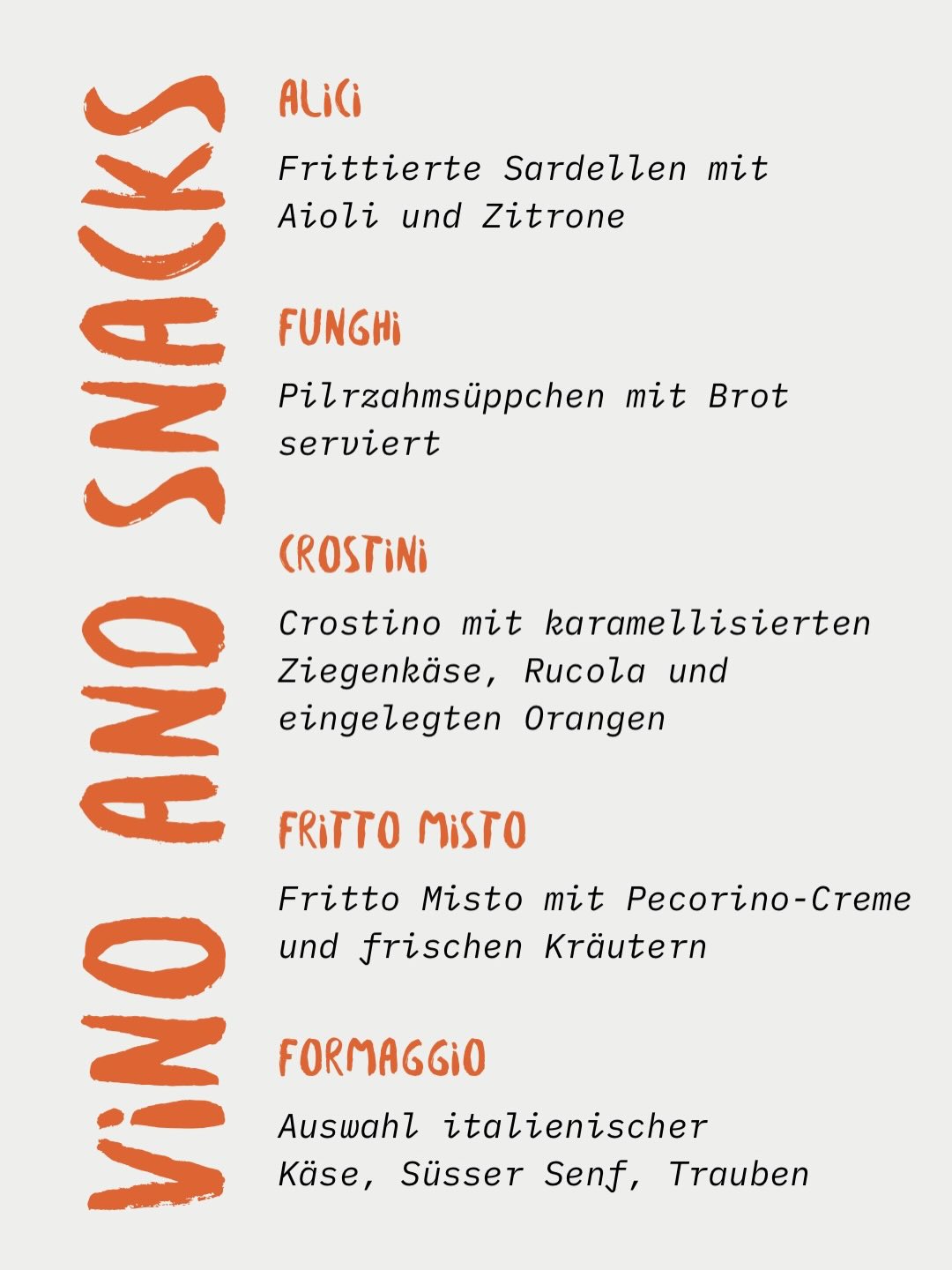 🍇Vino & Snacks am 28.01 um 18 Uhr! 🍇
@la_terrazza_freiburg X @raspiniwinery
Freut euch auf ein köstliches Snack-Menü und ausgewählte Weine. 🍷
Preis pro Person: 45€
Reserviert euren Tisch einfach per Direktnachricht oder übers Telefon: 0761/28539363
Wir freuen uns auf euch 🥂✨