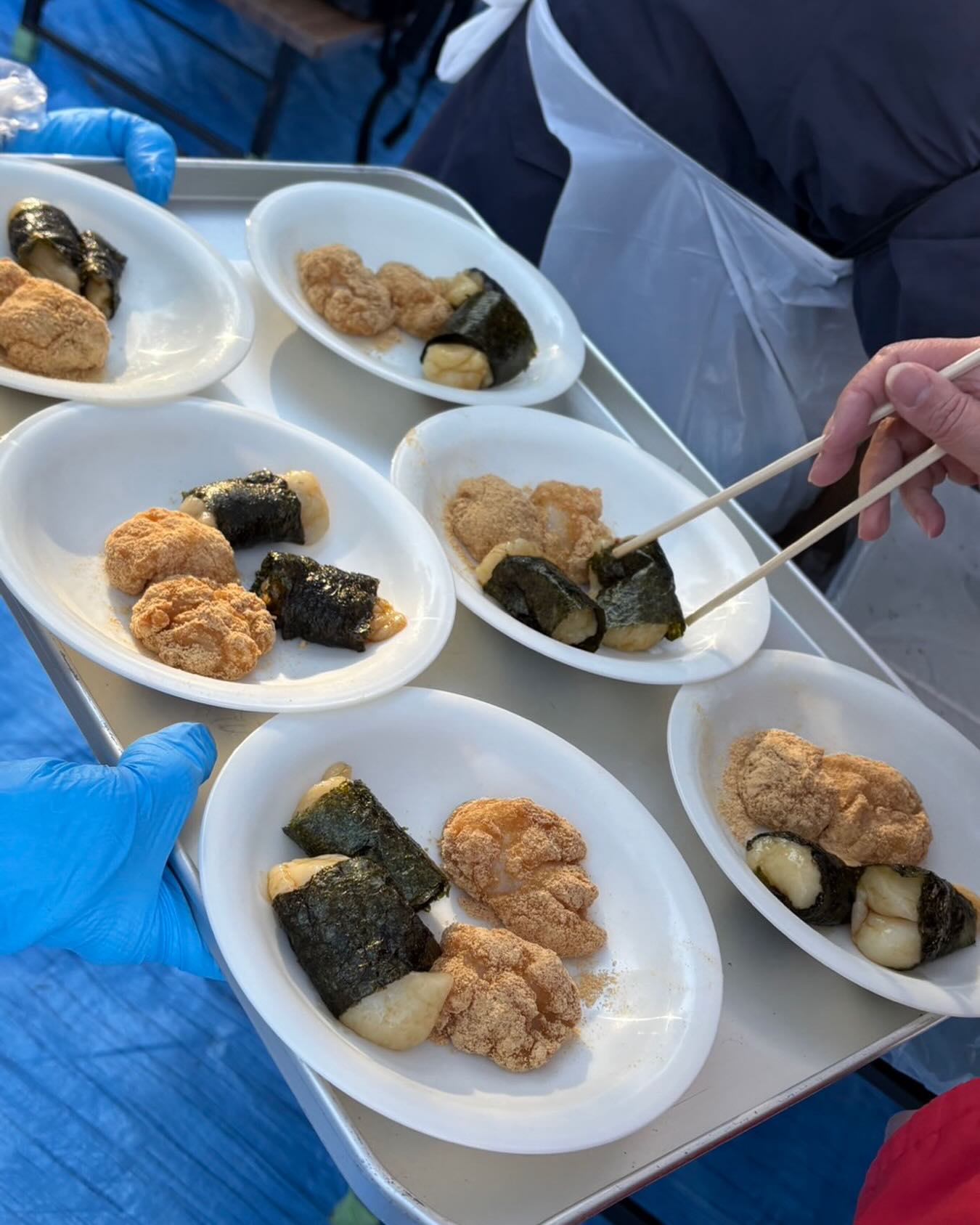 今年は磯辺ときな粉