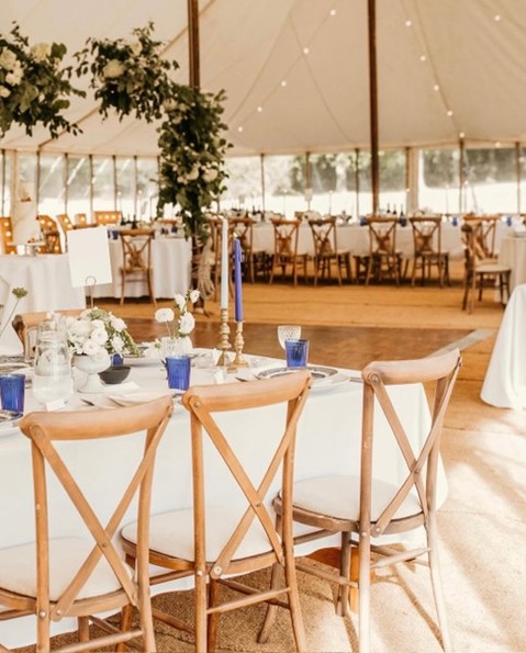 Creating dreamy spaces with our traditional pole marquee and signature crossback chairs...🤍
...a classic combination that never goes out of style.
#MarqueeHire #WeddingChairs #OutdoorEvents #CambridgeEvents