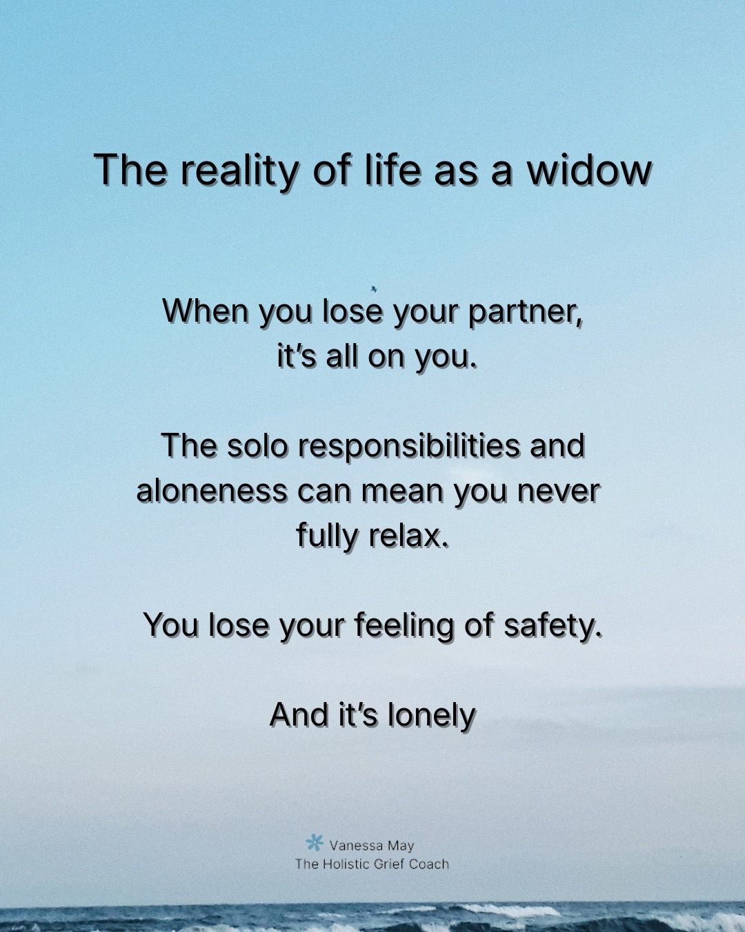 I don’t post as much about being a widow as I do about being a bereaved mother. Both are truly terrible losses. The loss of your child is an incomparable tragedy - a grief like no other - but being a widow brings its own unique issues. When you lose your partner you become responsible for everything, you can feel very alone, and you can feel very unsafe in the world - especially if, like me, you’ve already been traumatised by life-changing loss. What people often don’t realise about being a widow is that you don’t just lose the person you love, you lose so much else besides - your best friend and sounding board, your co-parent, your sense of identity and, in many cases, your financial security. And the future you planned together - you lose that too.
You realise no one is coming to save you, it’s just you now. This can feel terrifying - but recently someone shared a quote with me that ended with: ‘you weren’t meant to be saved, you were meant to become’ and I wonder if that might be part of the widows journey. Because out of such grief, I think it’s possible to somehow find a strength you didn’t know you had, to grow and to become wiser - in spite of such a devastating loss.
‘When Grief Takes Everything’ is my story of being a widow and a bereaved mother, and it’s also a practical survival guide written for my fellow grief warriors. Available now from Amazon 🩶
.
#widowlife #griefsupport #griefbook #childloss
