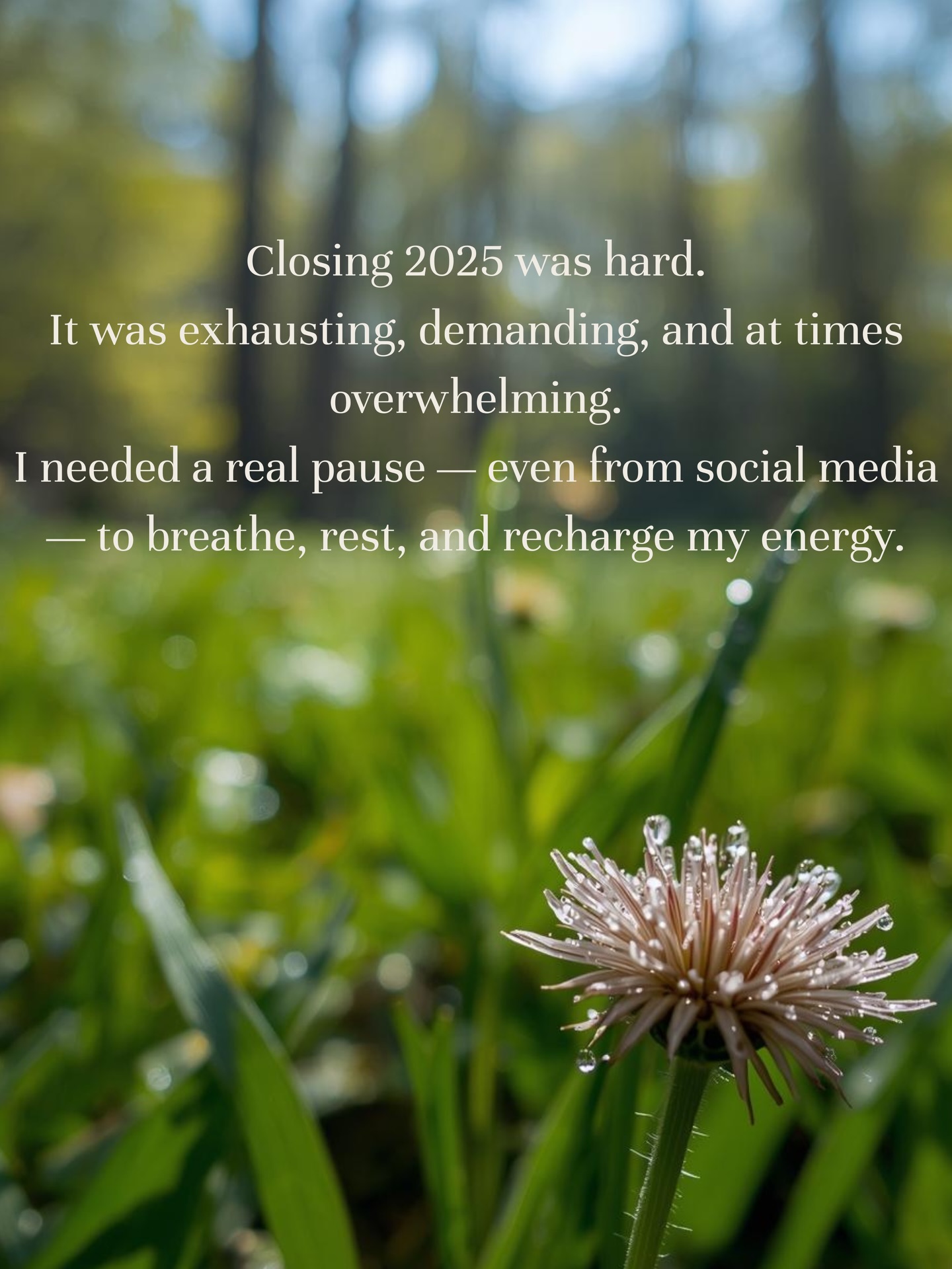 Sometimes the bravest choice is to pause.
To rest, to listen, to heal.
The past year challenged me deeply, both physically and emotionally.
But in the quiet, I found clarity, support, and new inspiration.
Now itās time to move forward ā
with a renewed vision, a new identity,
and gratitude for the extraordinary women who supported me along the way. Thank you @lagonzi and @lauradelpiccolo I am so grateful to have you in my journey š¤
This is not a restart.
Itās a stronger continuation.