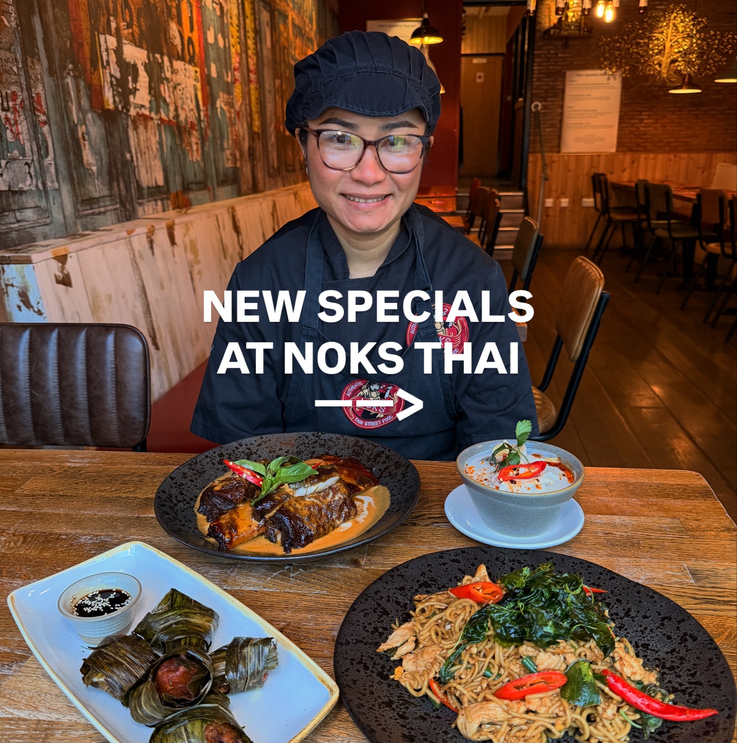 Nok’s new Thai specials have landed! 👌
Fresh, flavour packed and part of our new quarterly specials menu 😋
We think you’re going to love these 🇹🇭
Don’t forget we have 20% off throughout January - use code JAN20 (dine in & takeaway)
Book using the link in our bio 🫶
#noks #bramhall #stockport #thaifood #thairestaurantstockport