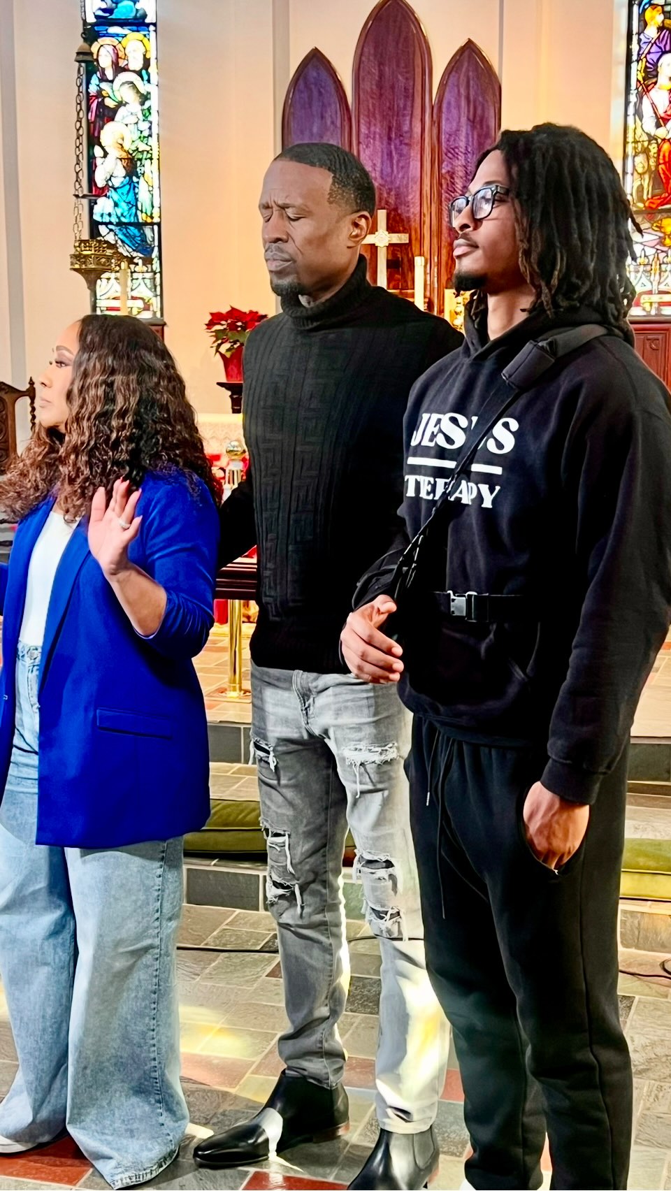 Amos 3:7 says, “Indeed, the Sovereign Lord never does anything until He reveals His plans to His servants the prophets.”
This past Saturday at Closing the Gap, the Lord reminded me of His intentionality and His faithfulness. After a time of preaching, prayer, and prophetic release, I asked Pastor @josephine_james16 if she had a word for the room. She replied that she came specifically to release a word to @vensharddobbins and me.
Some of the prophetic word was released openly, but the second part was shared privately. As she spoke, I could hear the words, “And the Lord remembered the Dobbins.”
The added bonus was our youngest son standing behind my Venshard, covering us in prayer.
This is a reminder that God sees. God remembers. And yes, God still speaks..
.
.
.
.
#closingthegap #christiedobbinsministries #prophecy