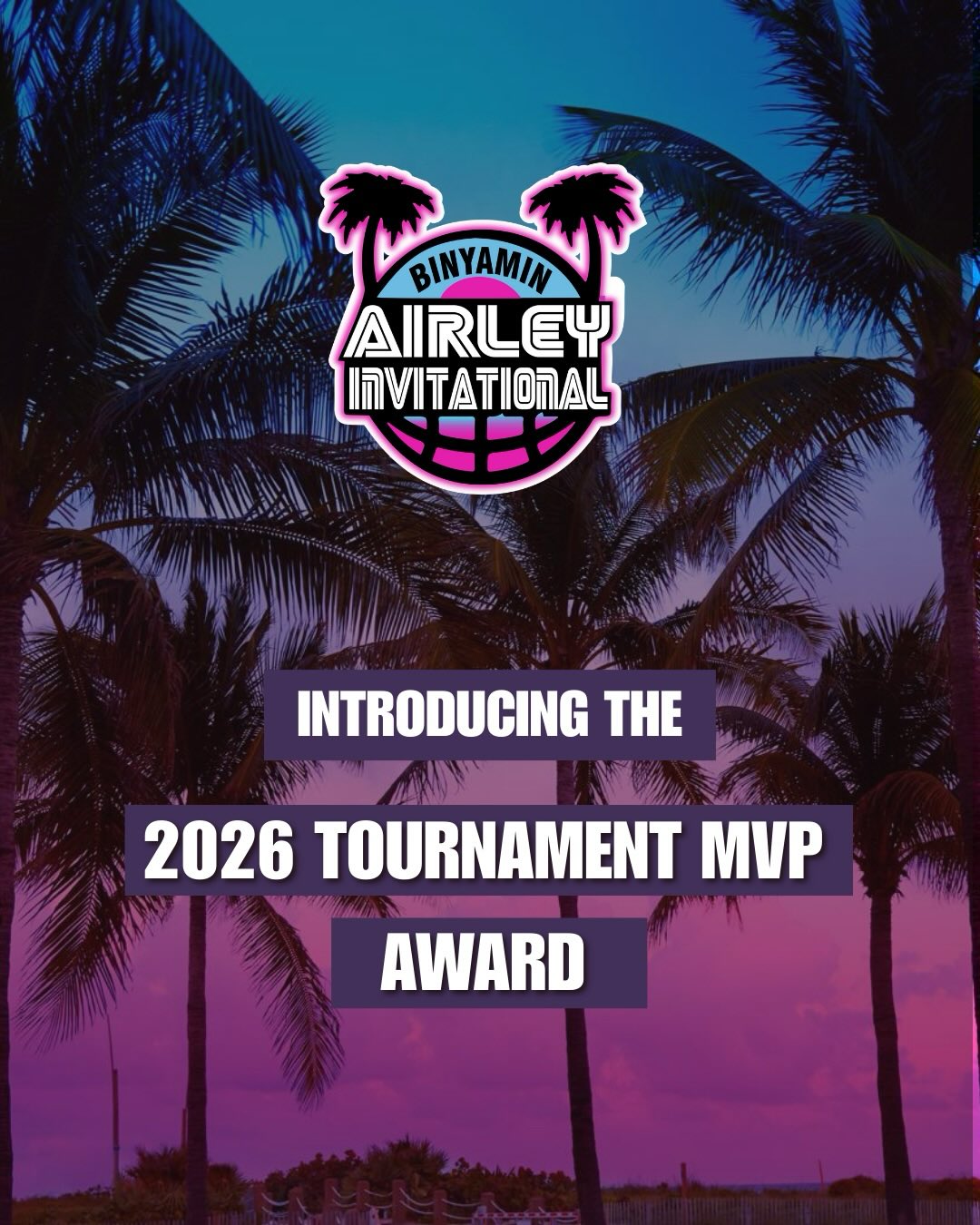 First in 2026. Airley Tournament MVP Award and All-Tournament first team.
