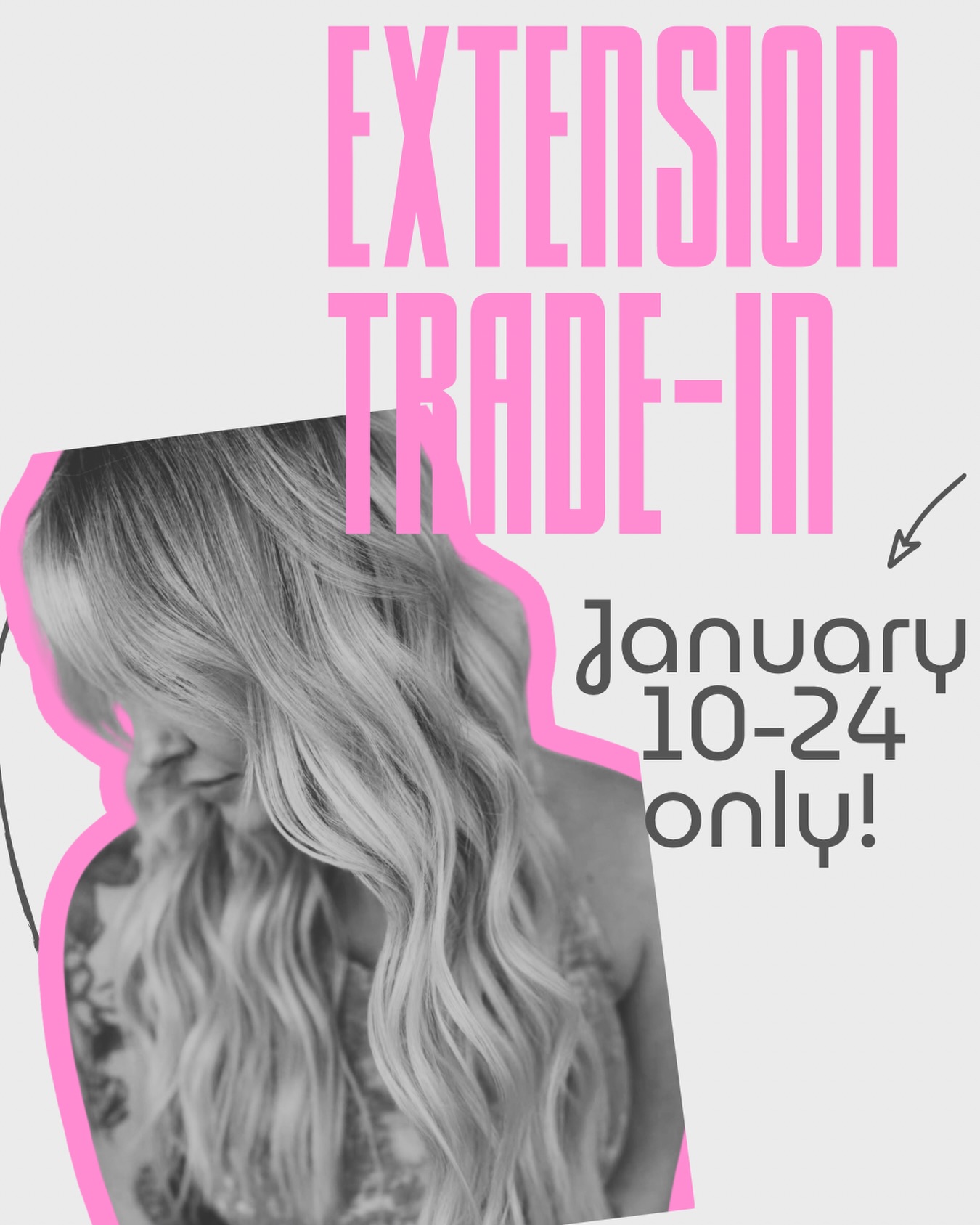 BREAK UP WITH YOUR OLD EXTENSIONS.
🖤 Extension Trade-In Event 🖤
Jan 10–24 ONLY
Bring in your current extensions and get
15% OFF Riot & Mane hair.
Old hair out.
Better hair in.
No loyalty to tired extensions. 😉
Book your consult now and mention this promo!
Methods include - Wefts, K tips, Tape in, clip ins
#hairpromo #riotandmaneextensions #wefts #ktips #tapes #betterhair #riotsalonwtx
