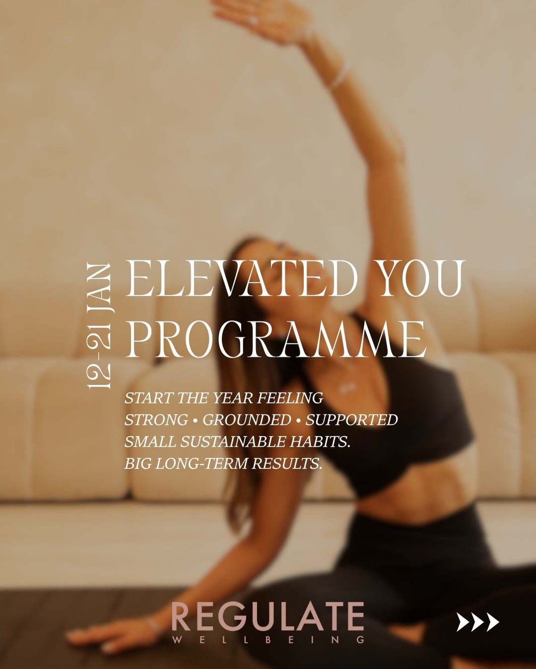 Elevated, Regulated You ✨ | 12–21 Jan
This 10-day programme is designed to help you start the year feeling strong, grounded and supported, not depleted.
We focus on:
• short, effective workouts (under 30 mins)
• daily nervous system regulation
• walking, sound, movement + mindset
• habits that actually fit into real life
No extremes. No burnout.
Just consistency that leads to long-term results.
You can do it all from home, on your walk or even on your commute 🤍
Starts 12 January, link in bio to join ✨