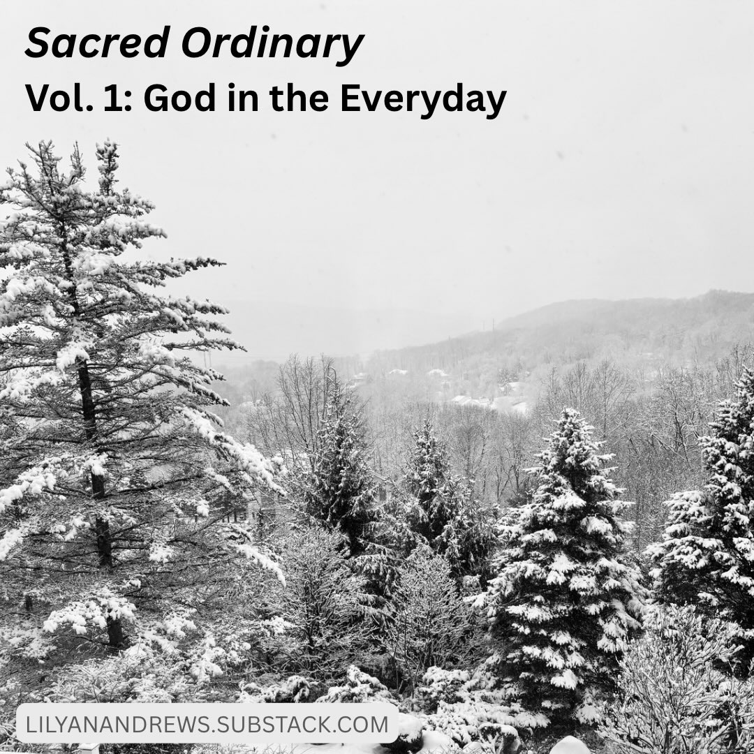 š£ New Newsletter Alert š£
Iāve hopped on the Substack train and started a weekly newsletter. If youāre familiar with my old blog, itās similar, just a different platform and new topics.
Last weekās was about finding God in the simplicity of life, and not just the grand plans!
A great read if youāre thinking about your new year goals š