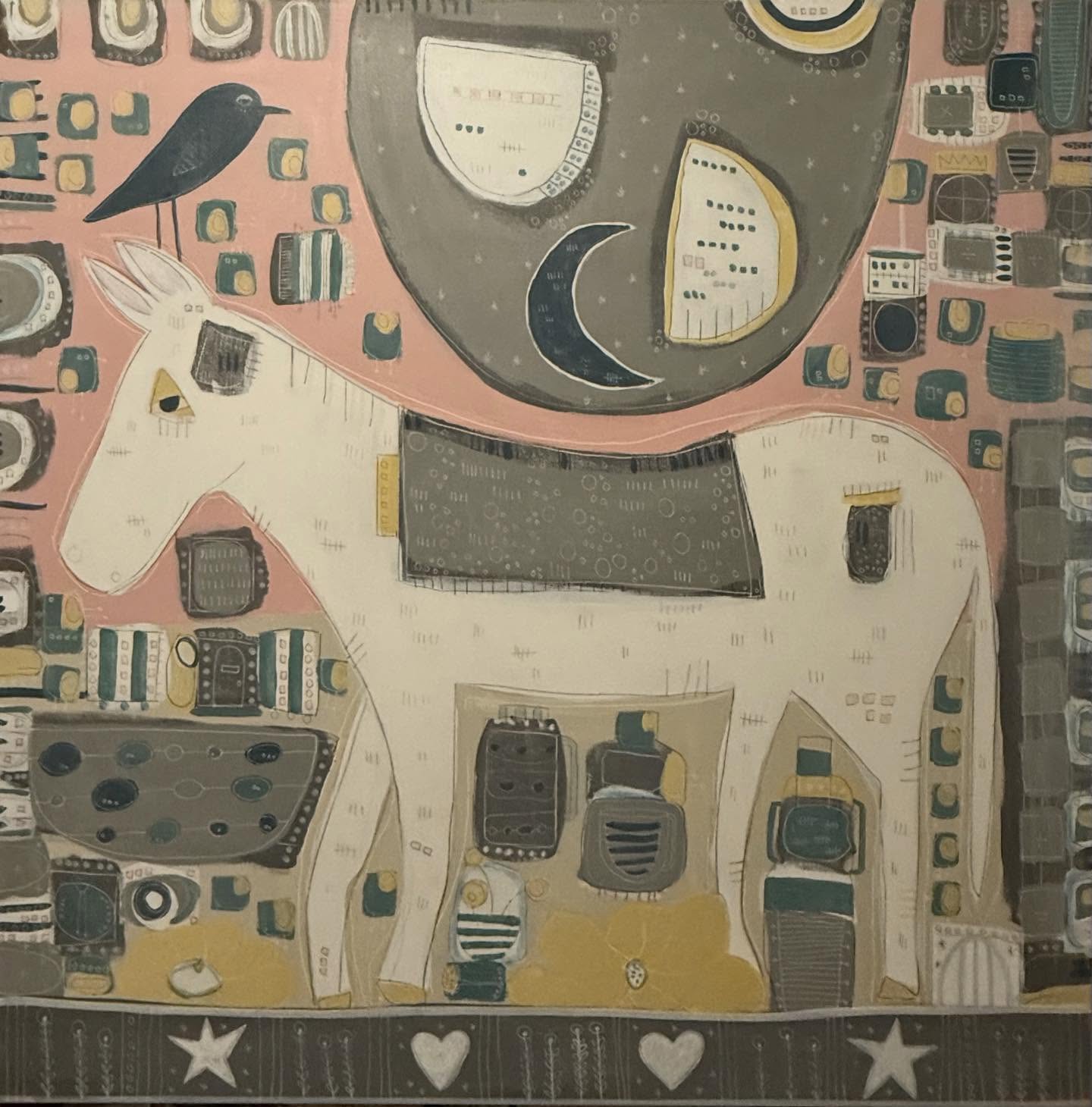 NEW WORK
•
Something in Neptune
36x36
Mixed Media
2026
This one will be in my show FRAGMENTS OF MEMORY opening on January 23rd 6-8pm @fortworksart
Mark your calendars! Xo