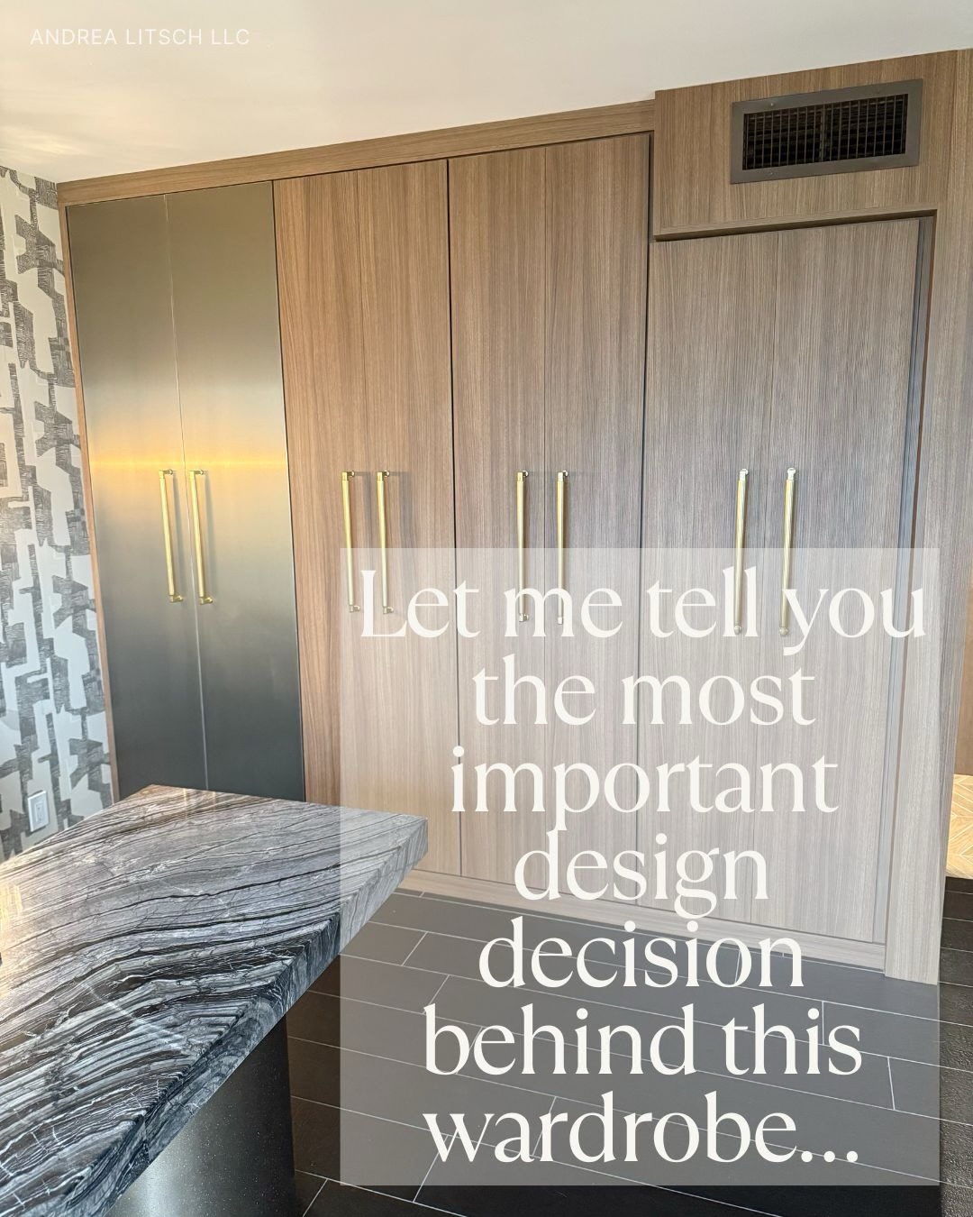 This space didn’t need more square footage it needed a smarter layout.
Originally, this was a reach-in closet with a low door height and deep return walls, which meant wasted vertical space and awkward access. The kind of layout that looks fine on paper but doesn’t function well day to day.
By removing the constraints of the original opening, we were able to redesign the footprint entirely turning it into a built-in wardrobe that feels intentional, accessible & aligned with the room itself.
The result:
• Better use of vertical space
• Easier access to storage
• A layout designed around real daily routines
Not all storage problems are solved by adding more. Sometimes, the real solution is rethinking what’s already there 🤓
Follow along for real life closet design education, layout tips & smart storage decisions that actually make life easier.
#ClosetDesign #SmartStorage #FunctionalLuxury
#ClosetEducation #DesignThatWorks InteriorDesignTips