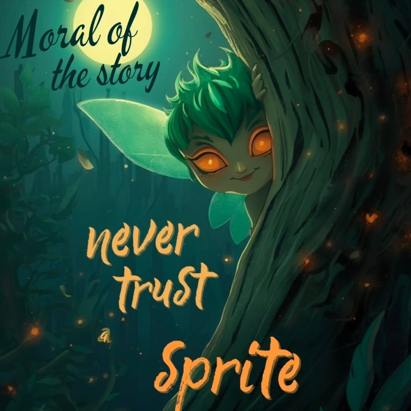 January 6 writing prompt: "Moral of the story, never trust a sprite."
#WritingPrompt
#FantasyWriting
#WritersOfInstagram
#AmWriting